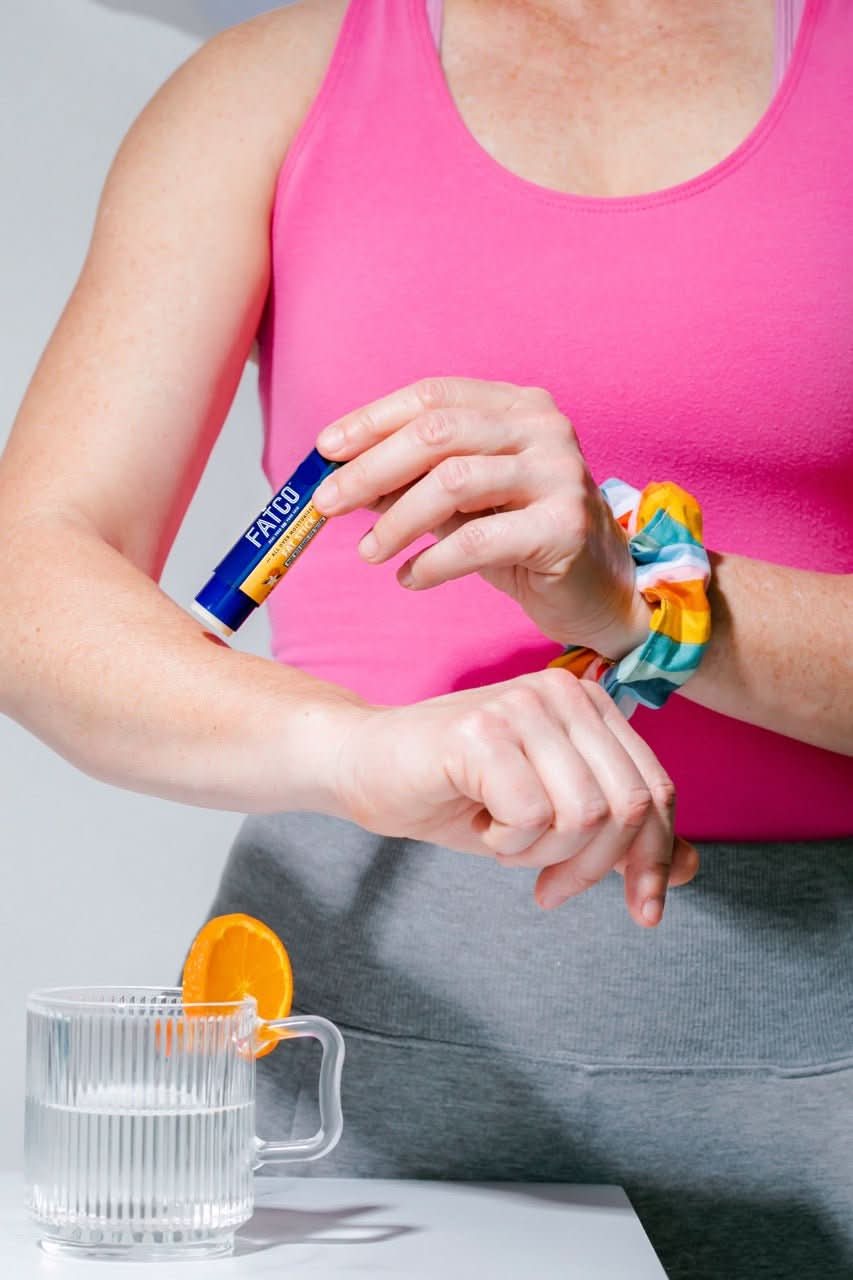 Fat Stick, Orange + Vanilla, 0.5 Oz - My American Goods