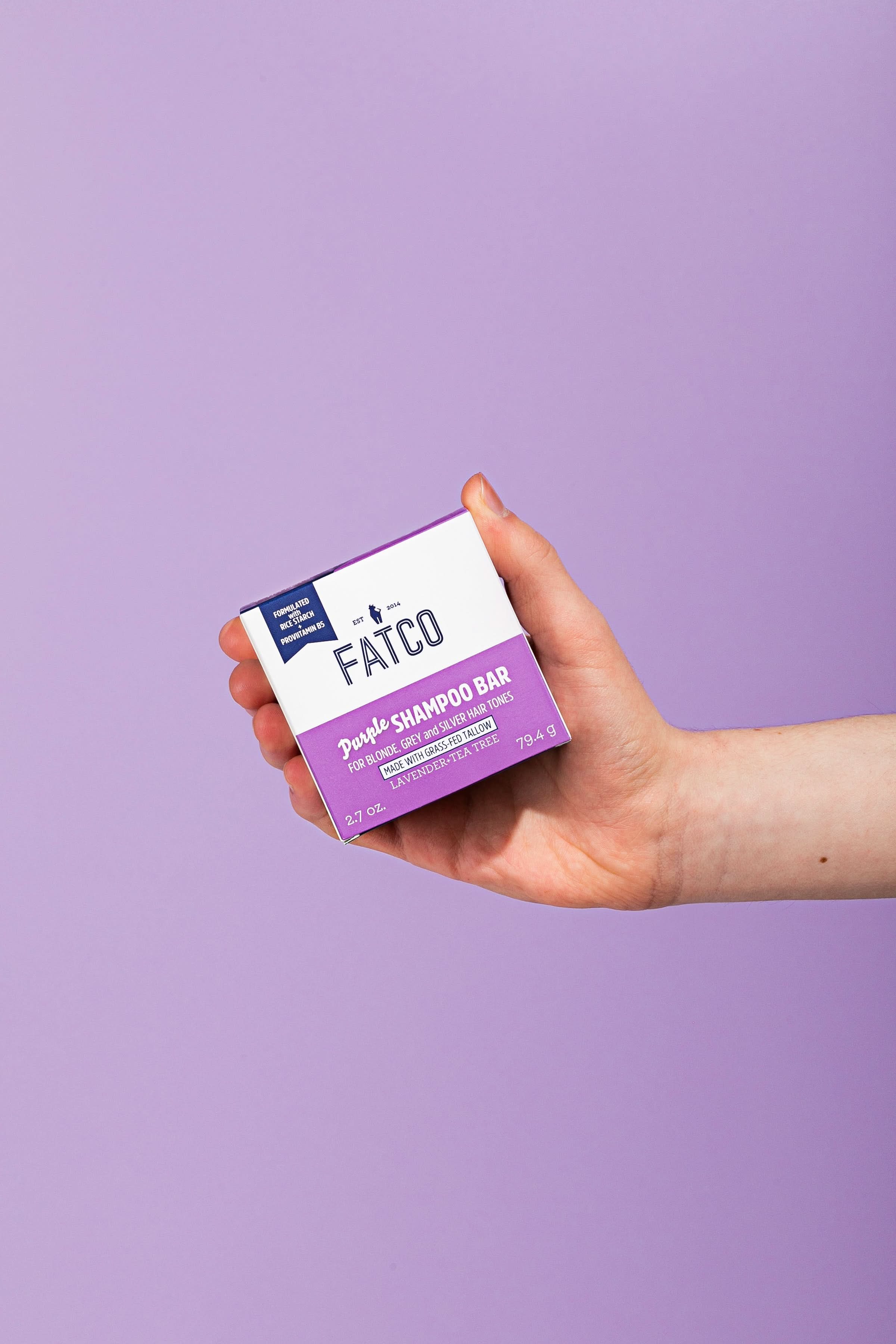 FATCO Skincare Products Shampoo & Conditioner Purple Shampoo Bar