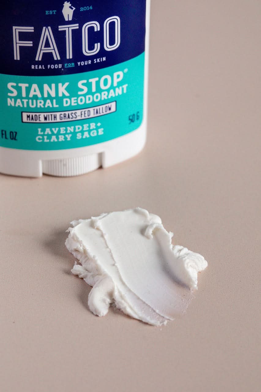 FATCO Skincare Products Stank Stop Deodorant Stick, Lavender+Sage, 1.7 Oz