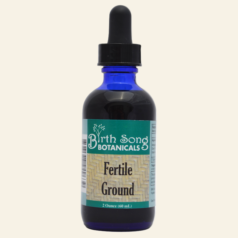 Fertile Ground Herbal Tincture To Support Women, Hormone Harmony, Natural Fertility and Conception* Herbal Support for Normal Womb Health 2 oz. - My American Goods