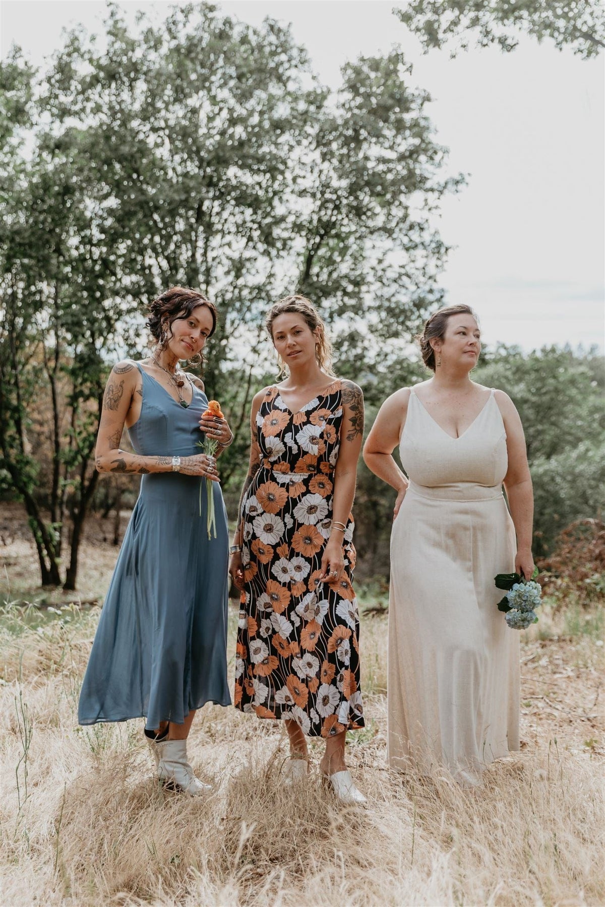 Field Day Dress Meadow Dress in Poppy Challis