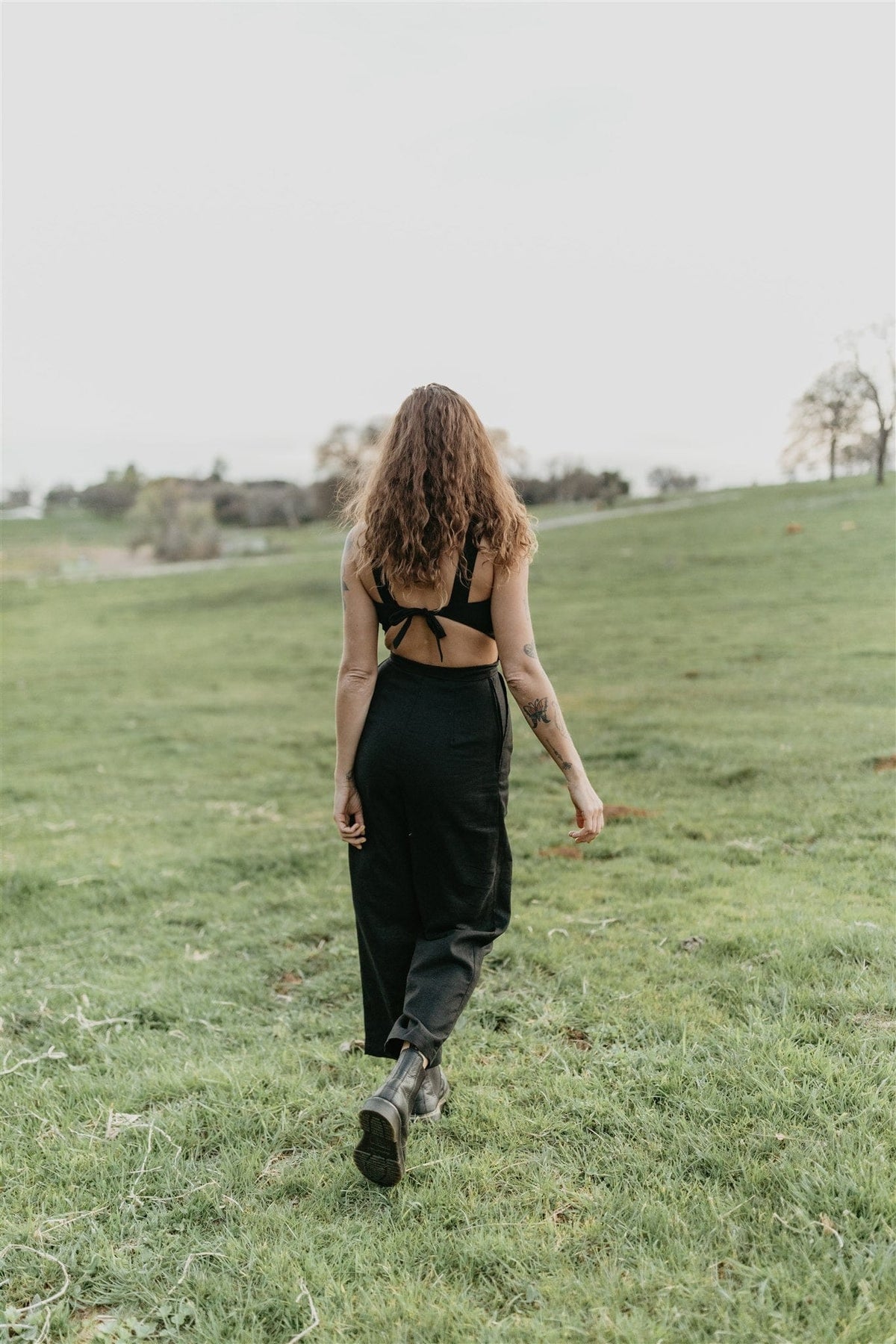 Field Day Jumpsuit Liberty Jumpsuit in Black Linen