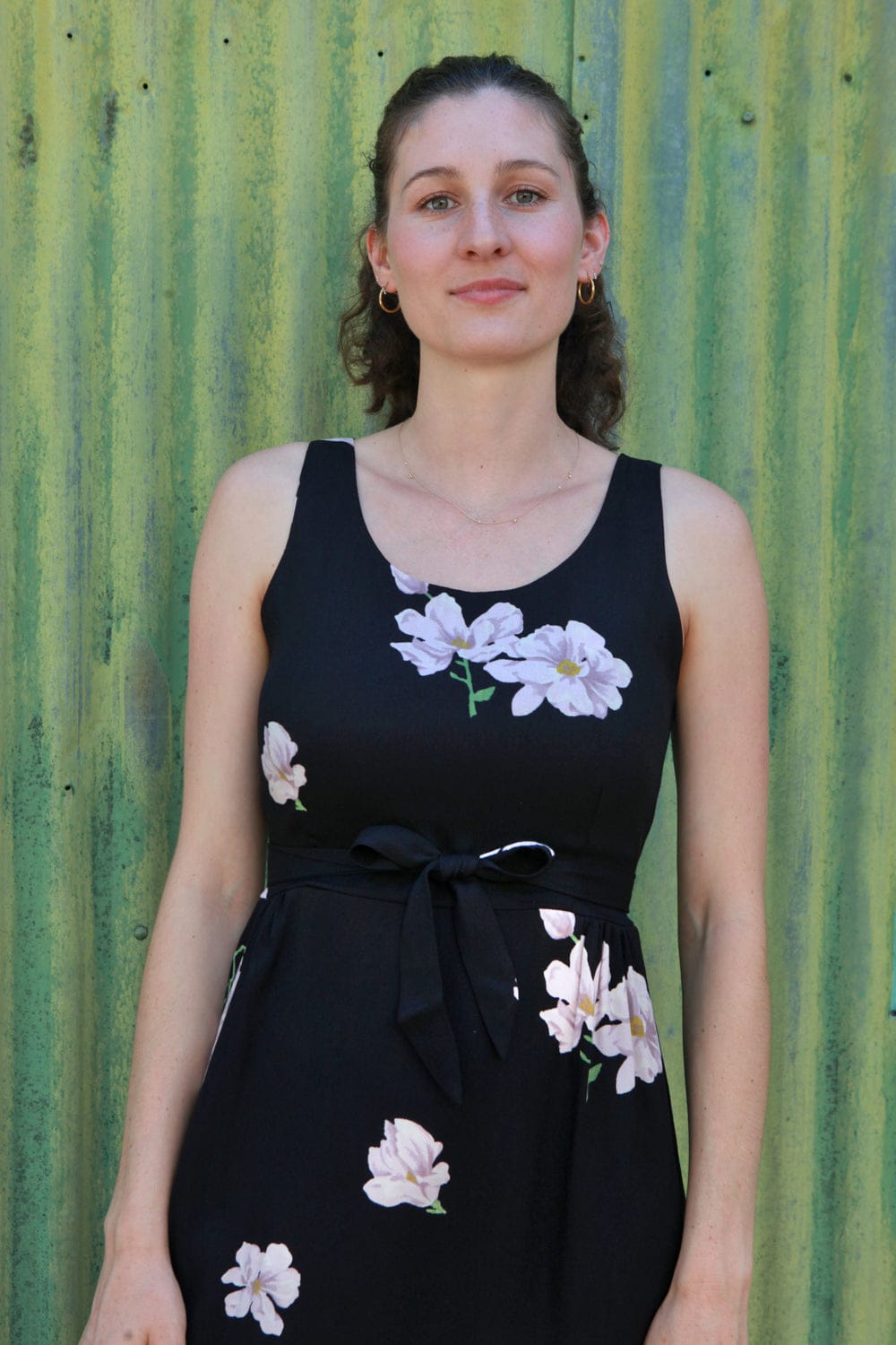 Field Day SS20 Hannah Dress in Black Magnolia