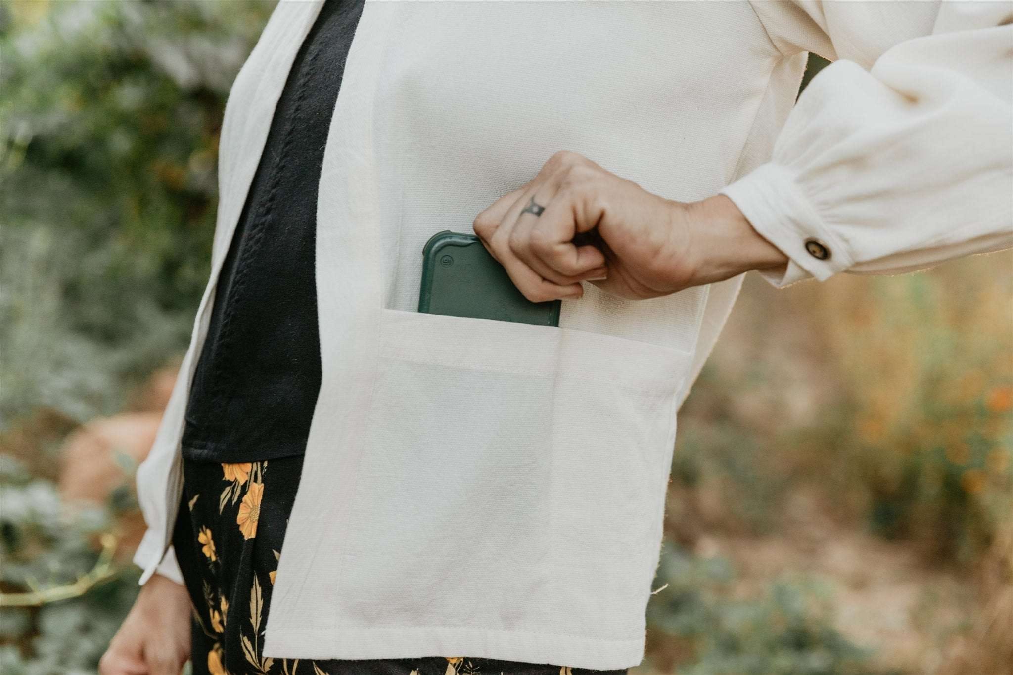 Field Day Jacket Jane Jacket in Textured White