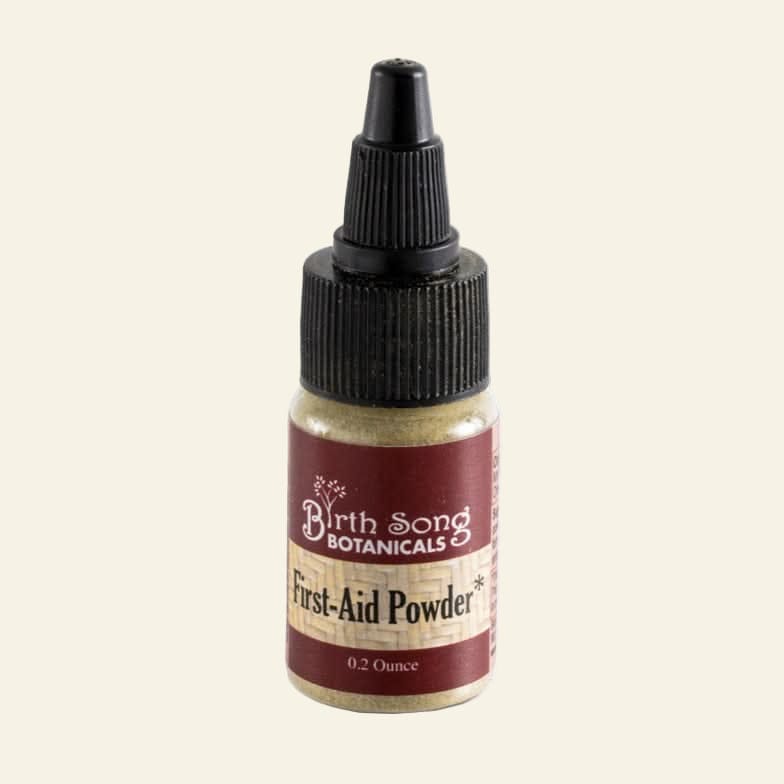 Birth Song Botanicals Co. First Aid Organic Herbal First Aid Powder, with Myrrh, Neem, and Yarrow