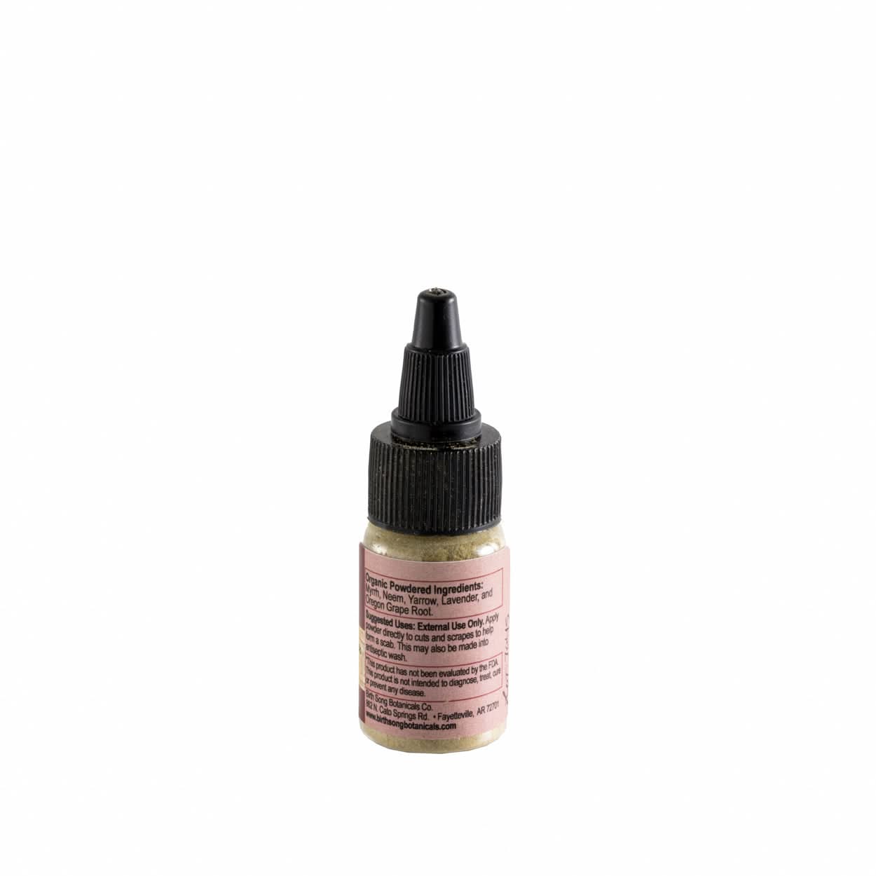 Birth Song Botanicals Co. First Aid Organic Herbal First Aid Powder, with Myrrh, Neem, and Yarrow