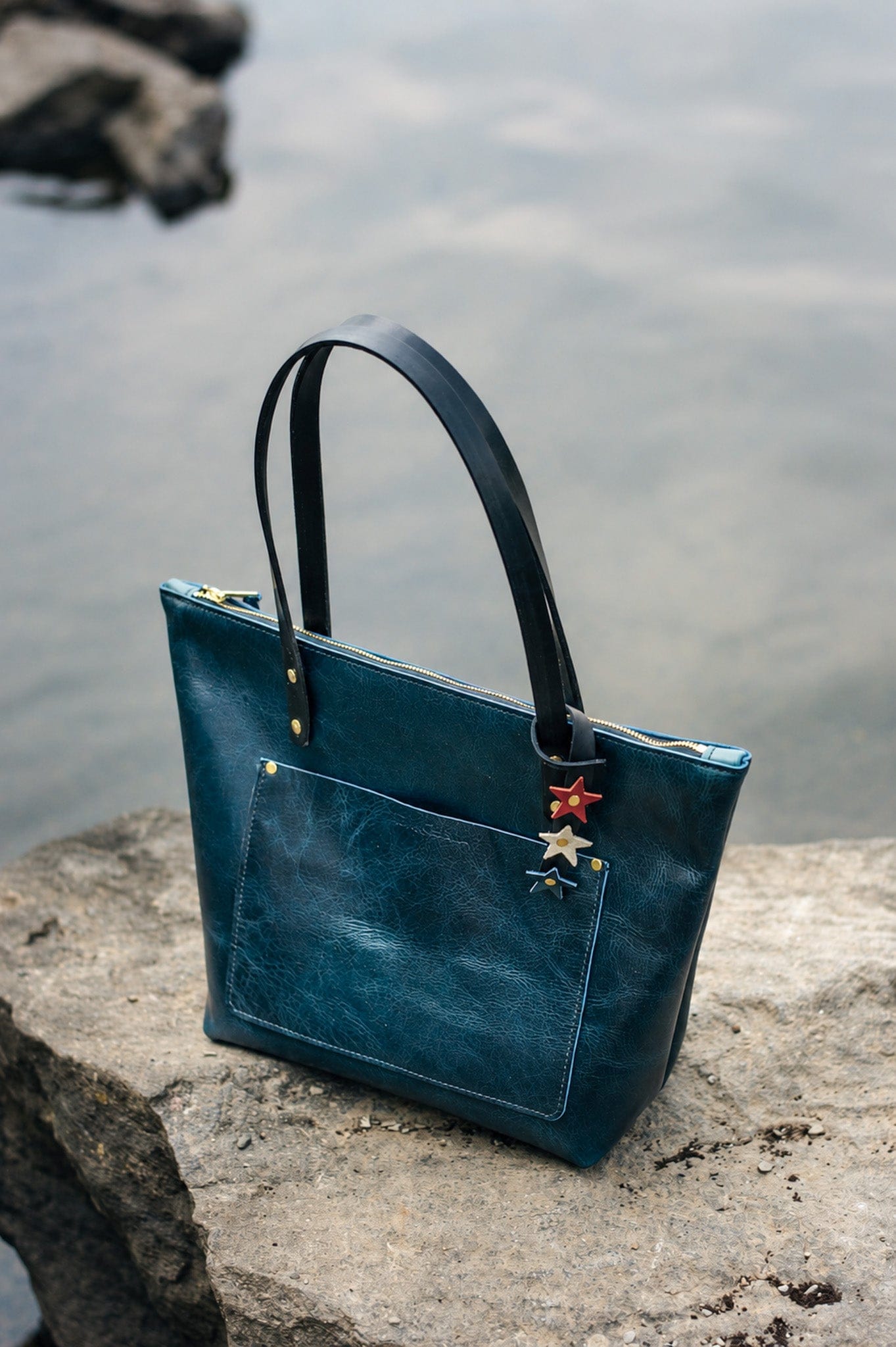 Urban Southern Totes Harbor Blue *Limited Edition* Urban Zipper Tote