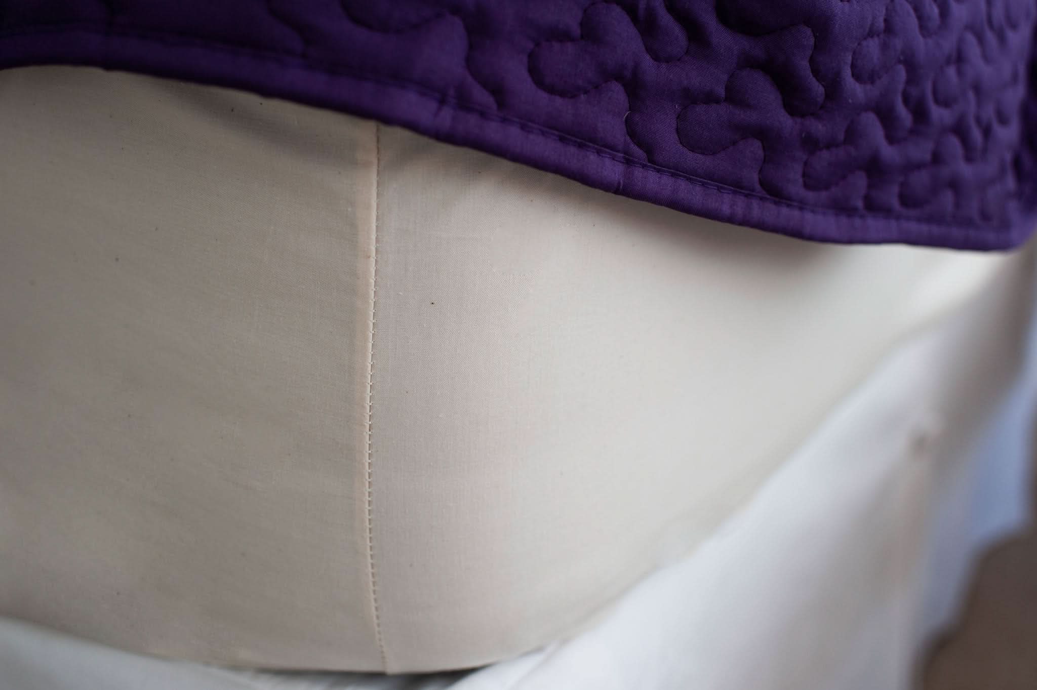 Cotton Single Fitted Bed Sheet | Separate - My American Goods