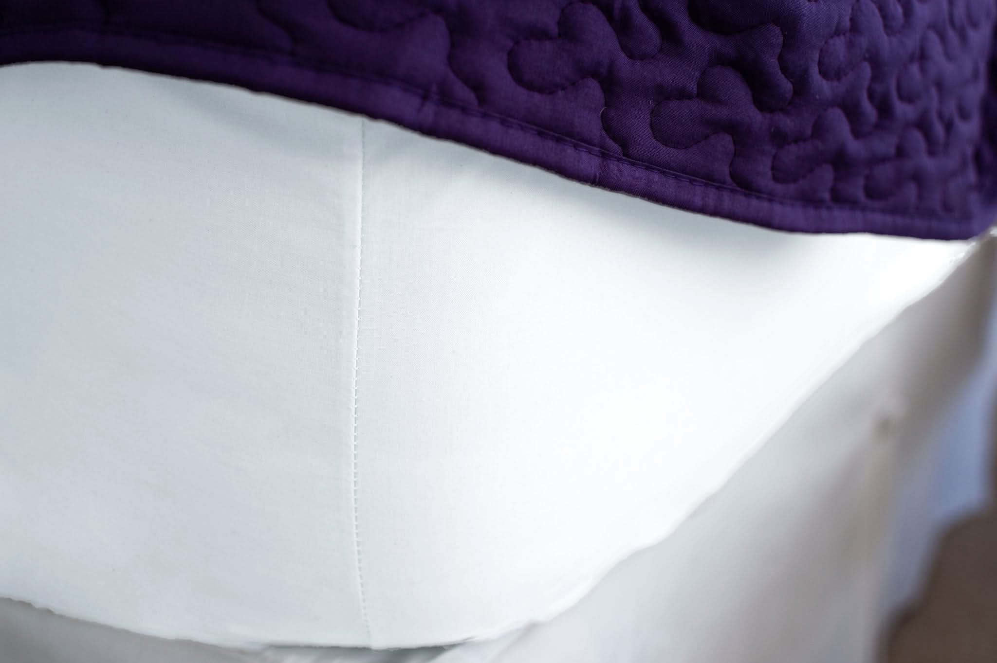 Cotton Single Fitted Bed Sheet | Separate - My American Goods