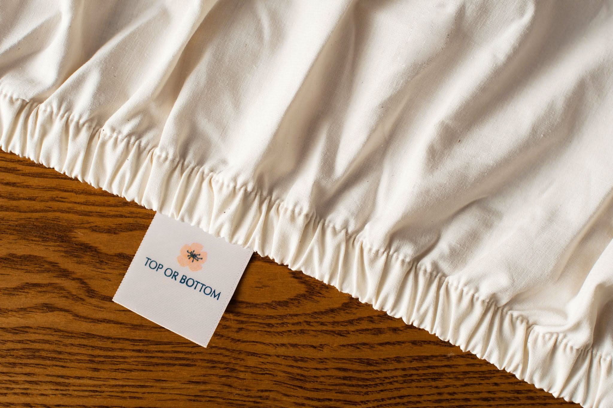 Cotton Single Fitted Bed Sheet | Separate - My American Goods