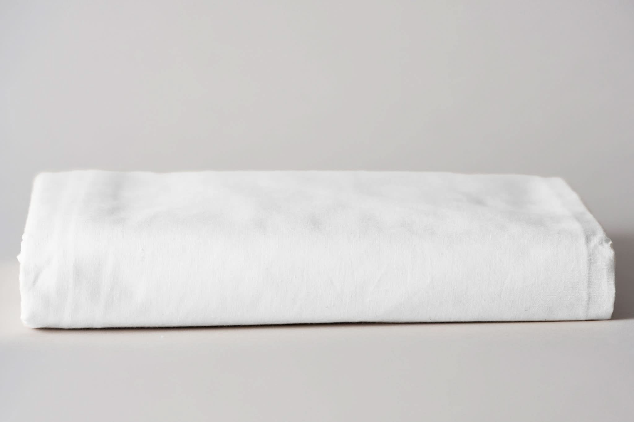 American Blossom Linens Bed Sheets White Soft Cotton Baby Bedding Crib Sheet