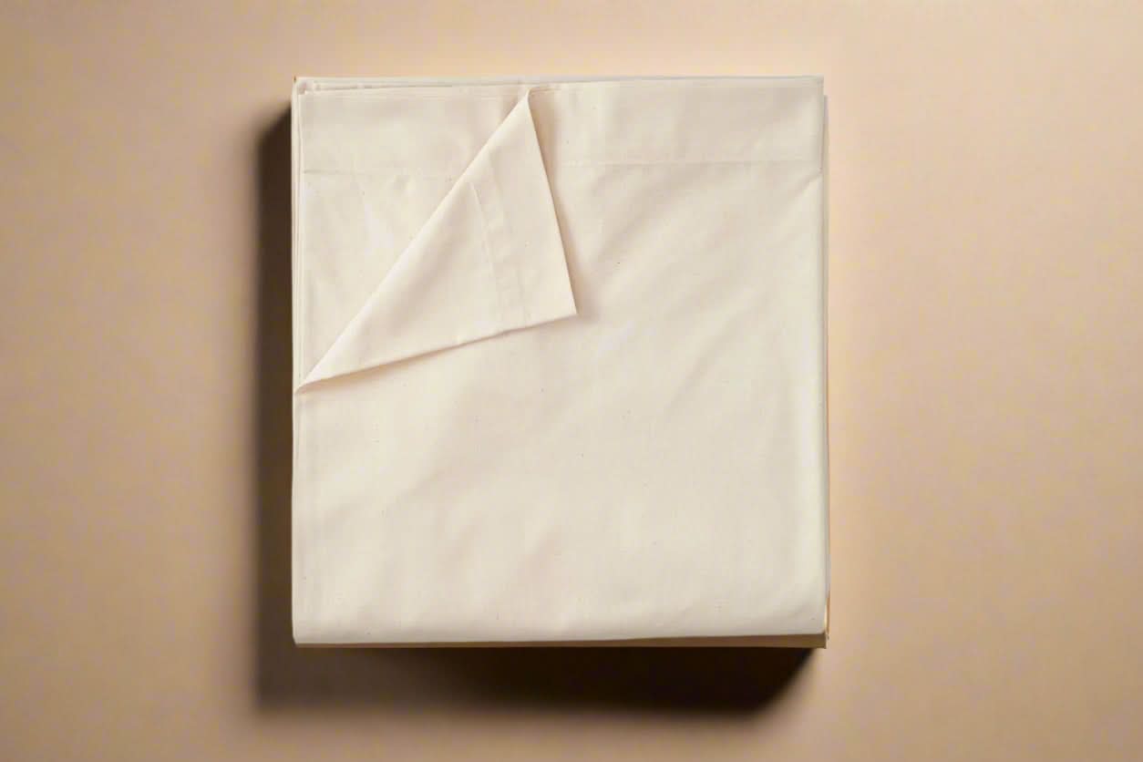 Cotton Single Flat Bed Sheet | Separate - My American Goods
