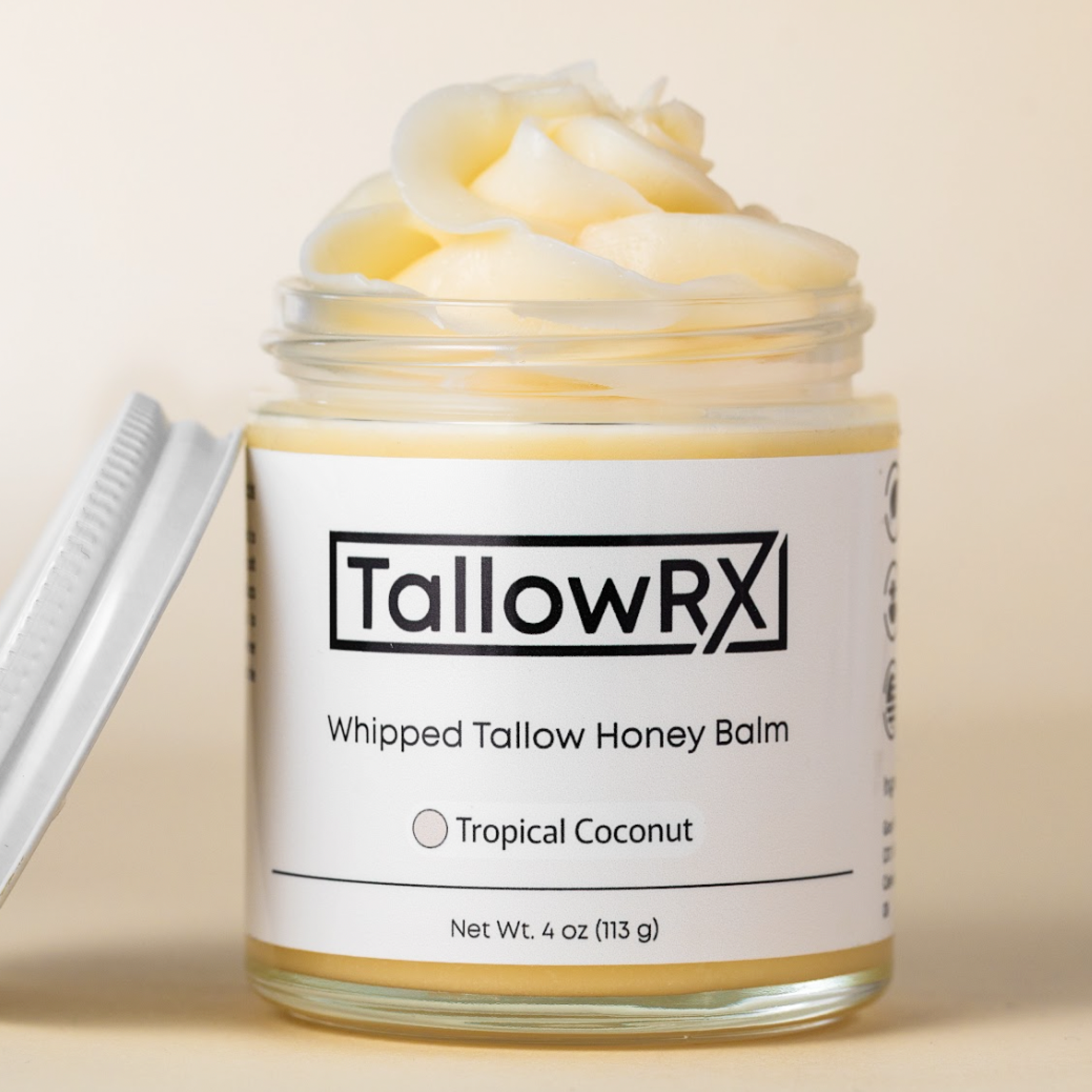 Whipped Tallow Honey Cream for Face | 4 oz - My American Goods