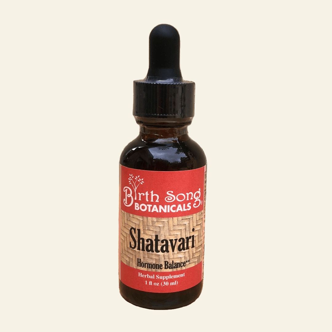 Birth Song Botanicals Co. Tinctures Shatavari Root Tincture Herbal Supplement 1 oz