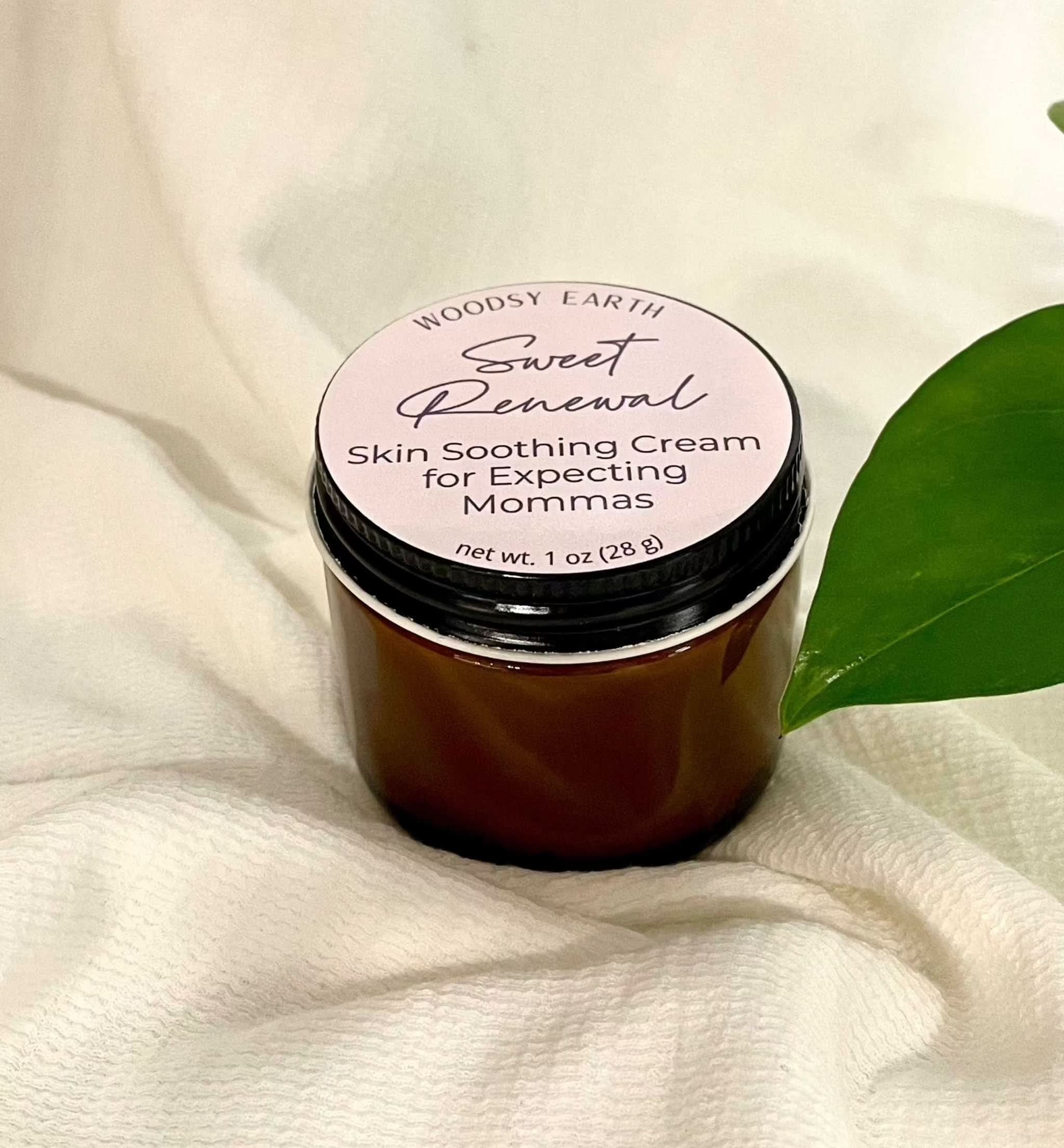 Woodsy Earth Sweet Renewal Pregnancy Cream