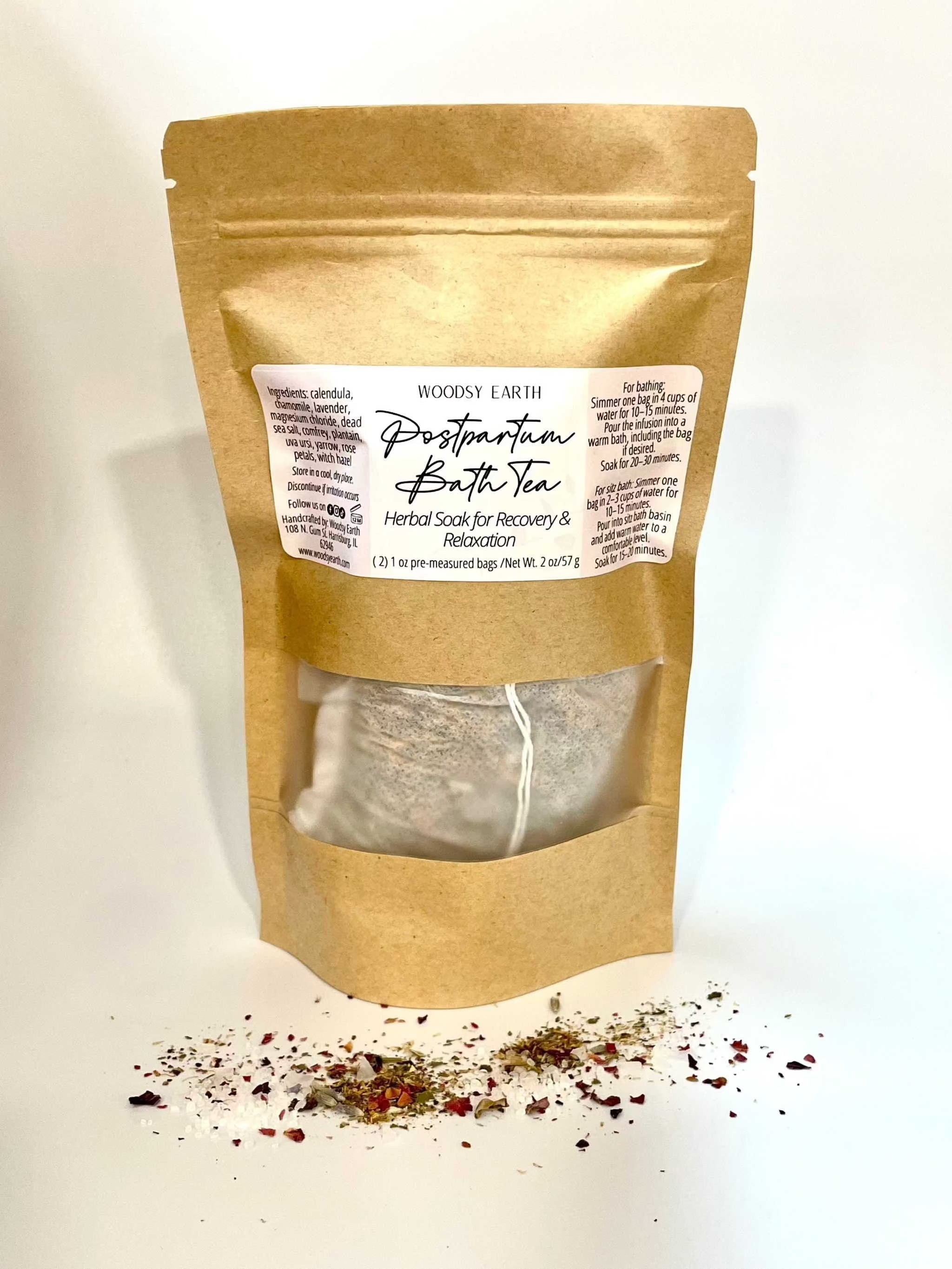 Postpartum Bath Tea - Herbal Soak for Recovery and Relaxation