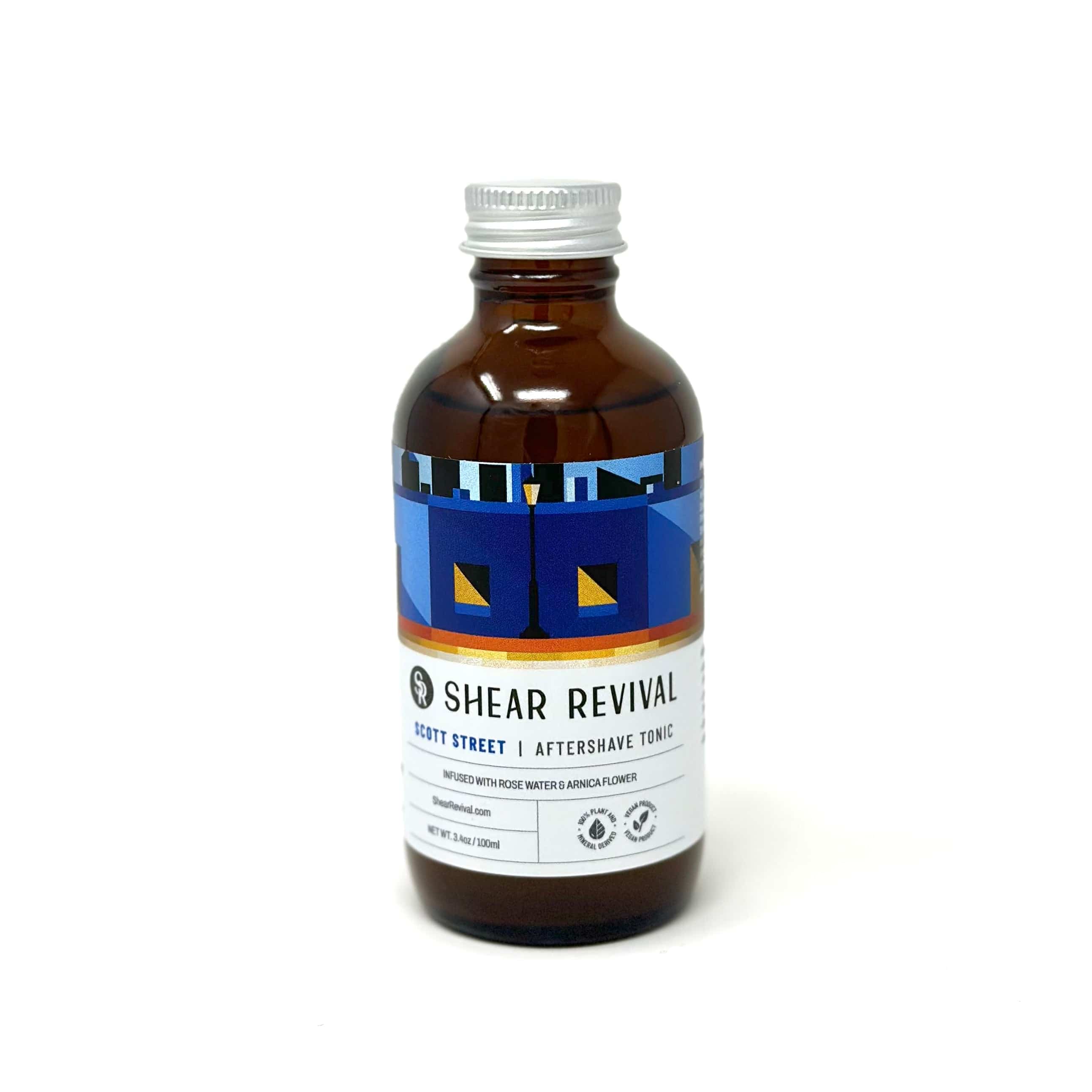 SHEAR REVIVAL Skin Bay & Lime Scott Street Aftershave Tonic