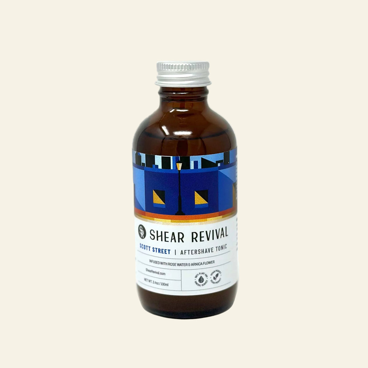 SHEAR REVIVAL Skin Bay & Lime Scott Street Aftershave Tonic