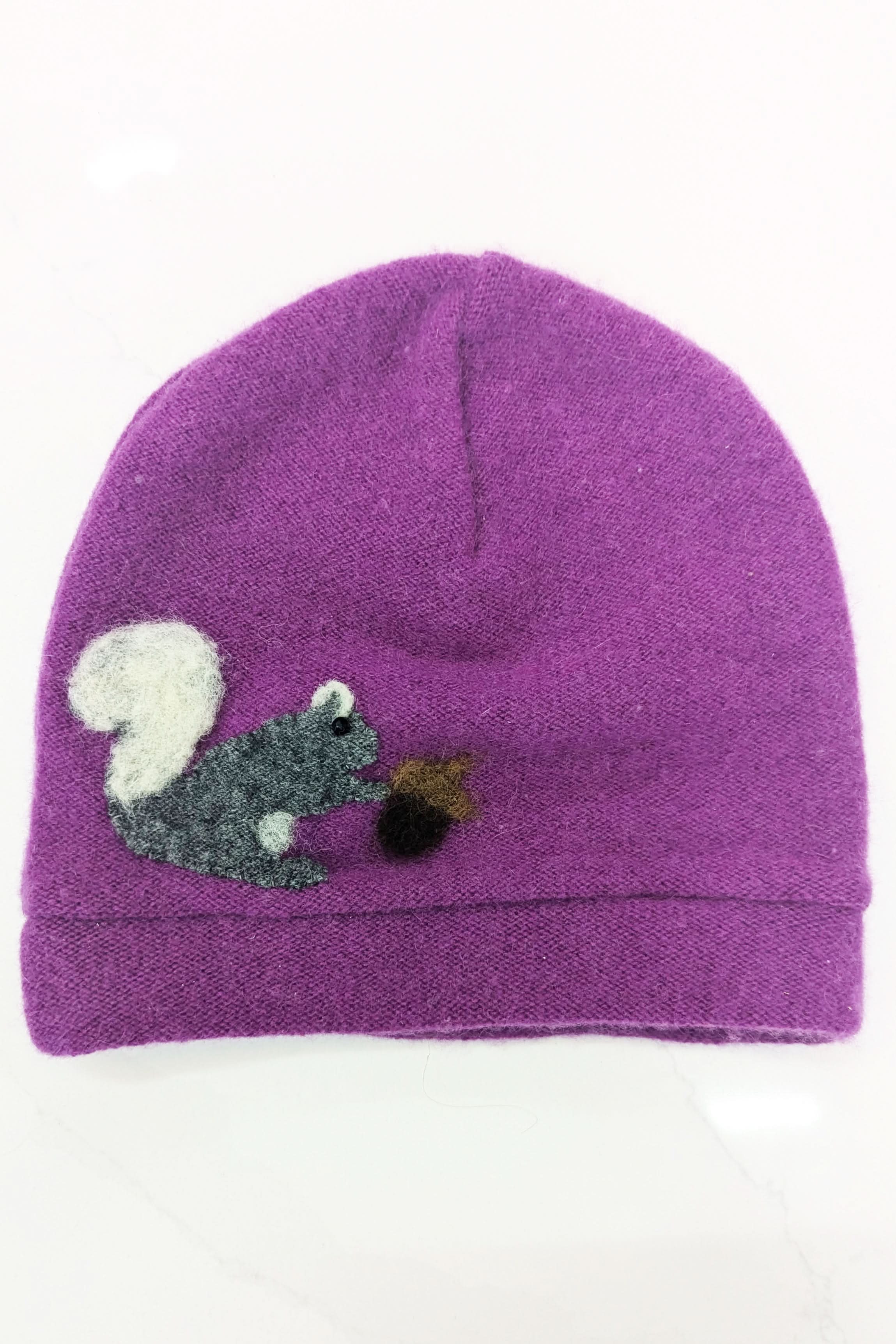 Squirrel Cashmere Hat - Toddler - My American Goods