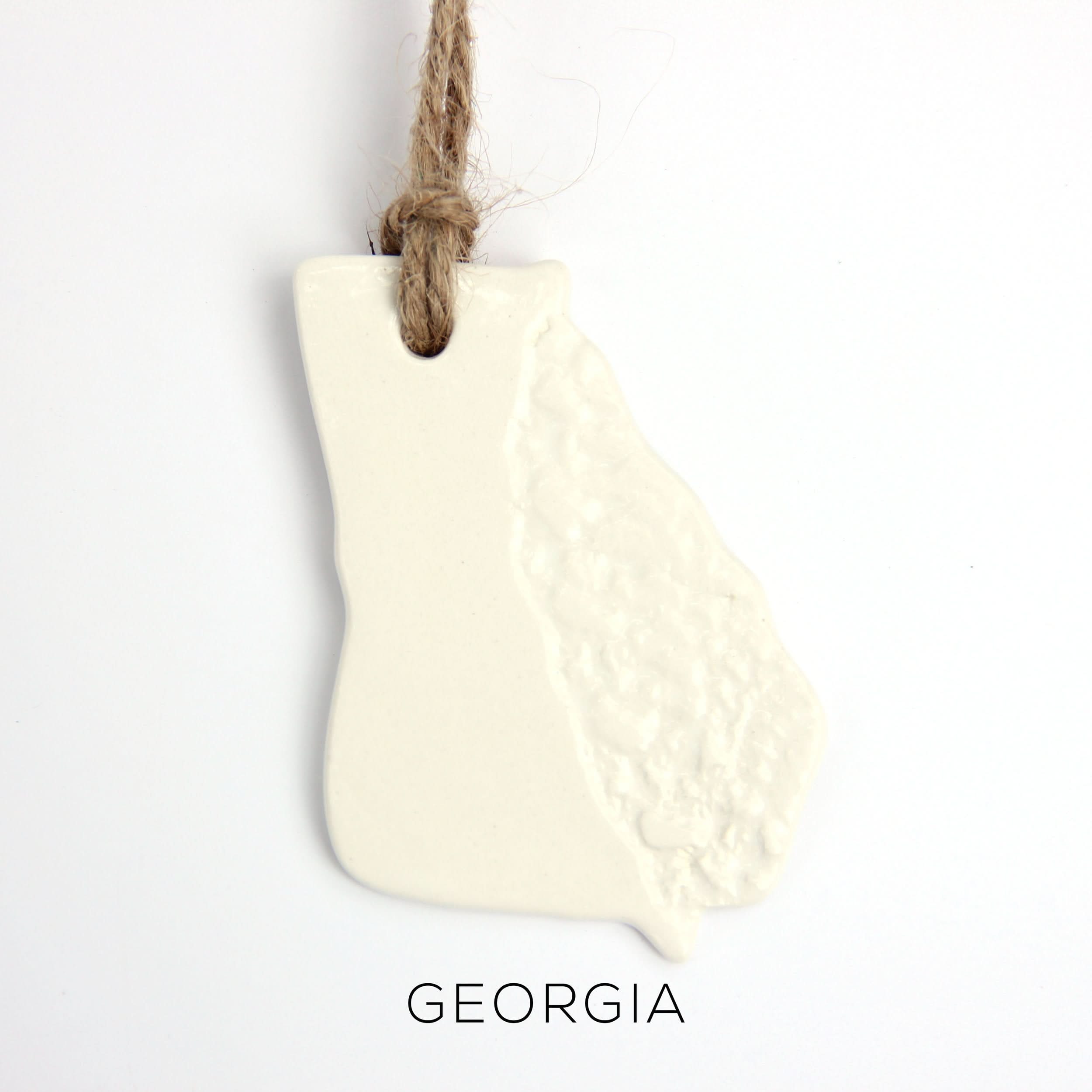 prodigalpottery Ceramic State Ornament