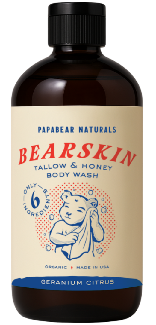Papabear Bearskin Body Wash - My American Goods