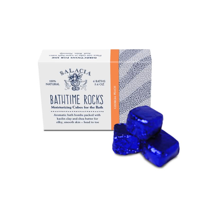 Georgia Peach BathTime Rocks (Set of 6) - My American Goods