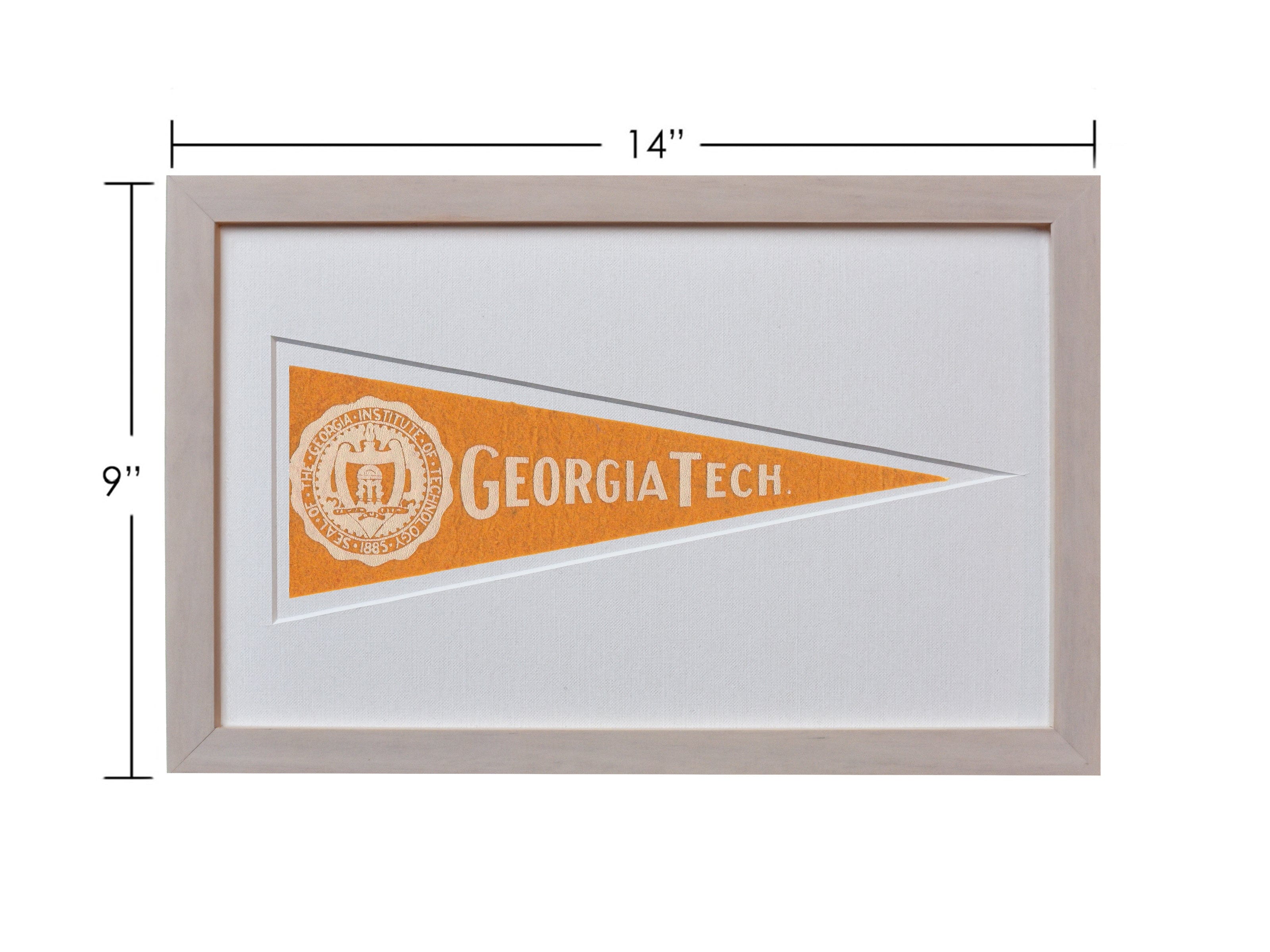 Vintage Georgia Tech Hormel Pennant - My American Goods