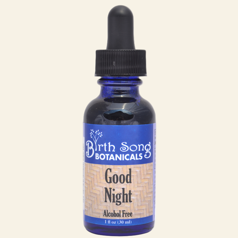 Good Night Herbal Sleep Tincture with Valerian and Passionflower, Natural Sleep and Relaxation Support Supplement 1 oz. - My American Goods