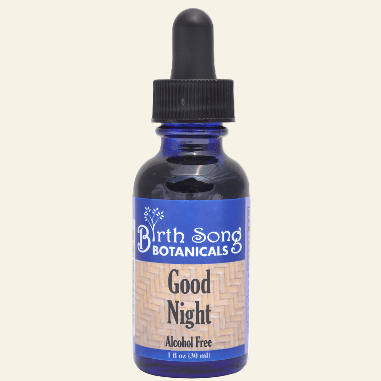 Birth Song Botanicals Co. Tinctures Good Night Herbal Tincture – Valerian & Passionflower (1 oz)
