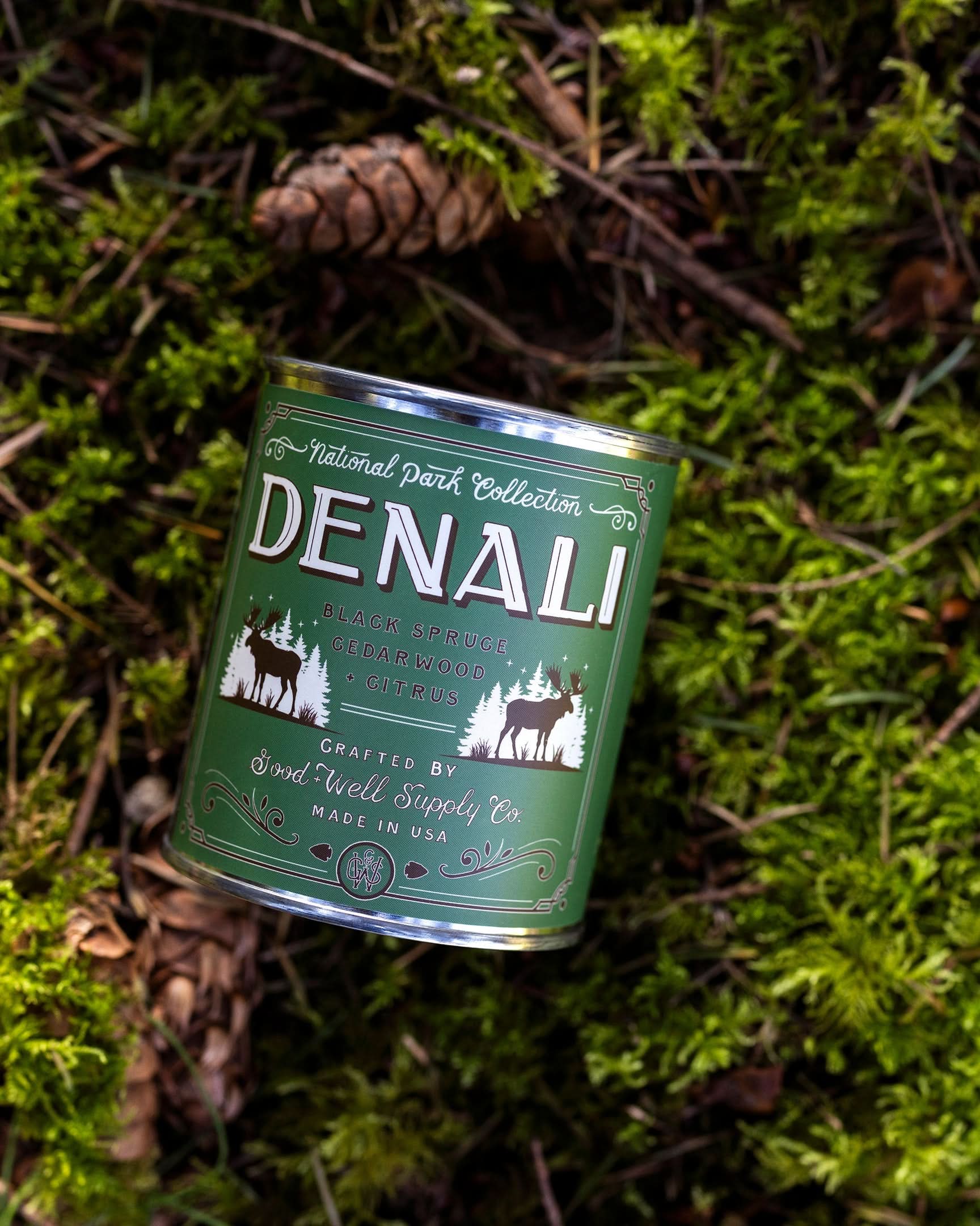 Good & Well Supply Co Candles Denali National Park Candle