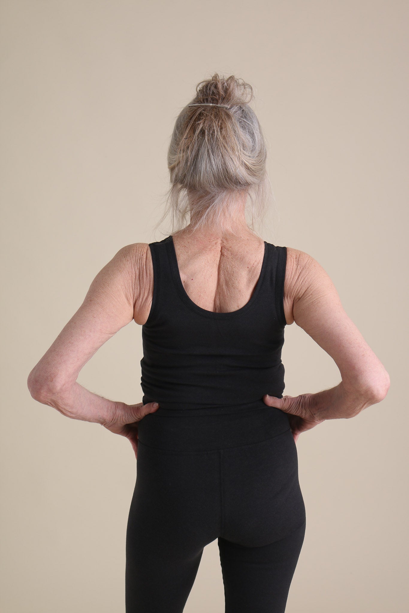 Crop Tank in Black
