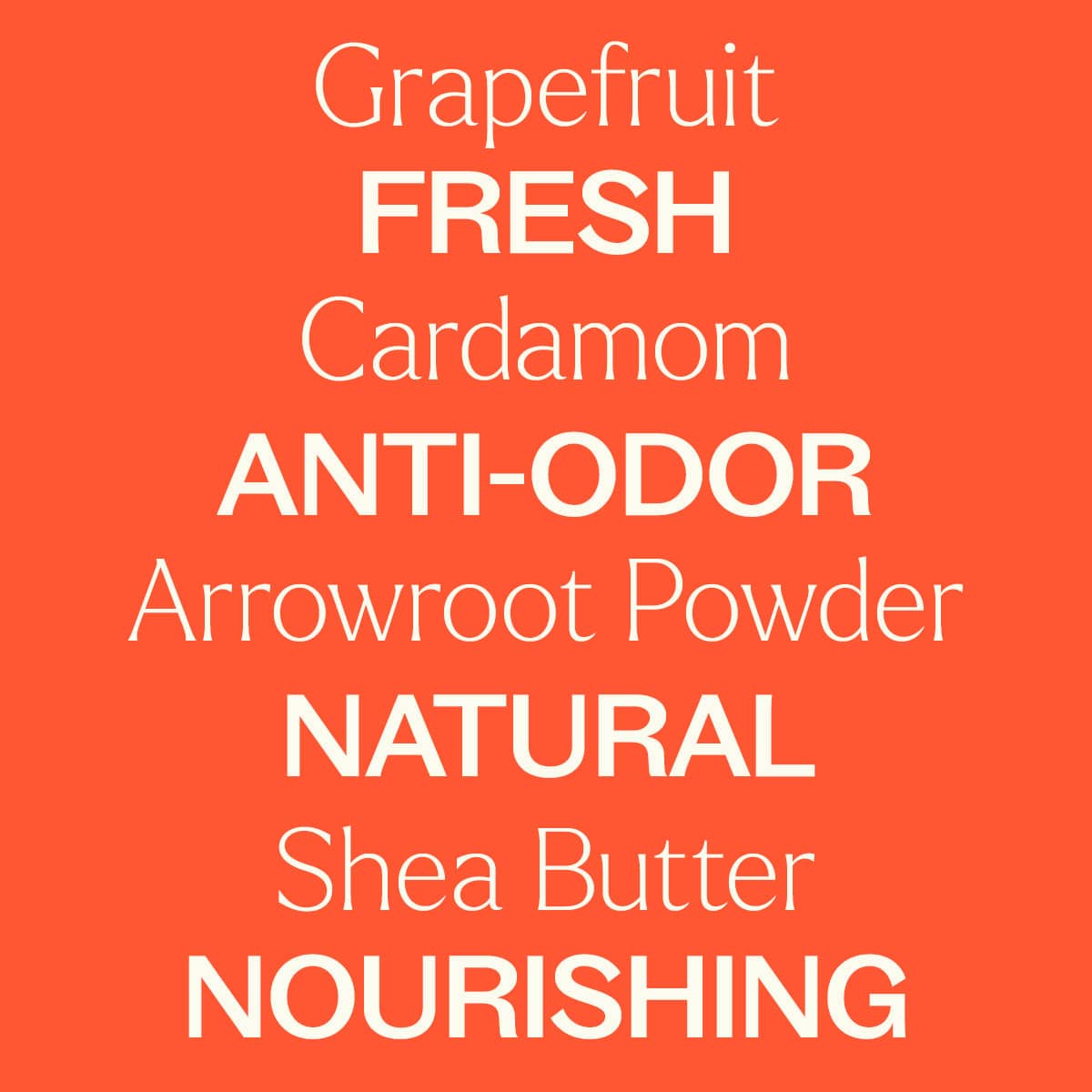 Plant Therapy Body Care 2.65 oz Grapefruit Cardamom Natural Deodorant