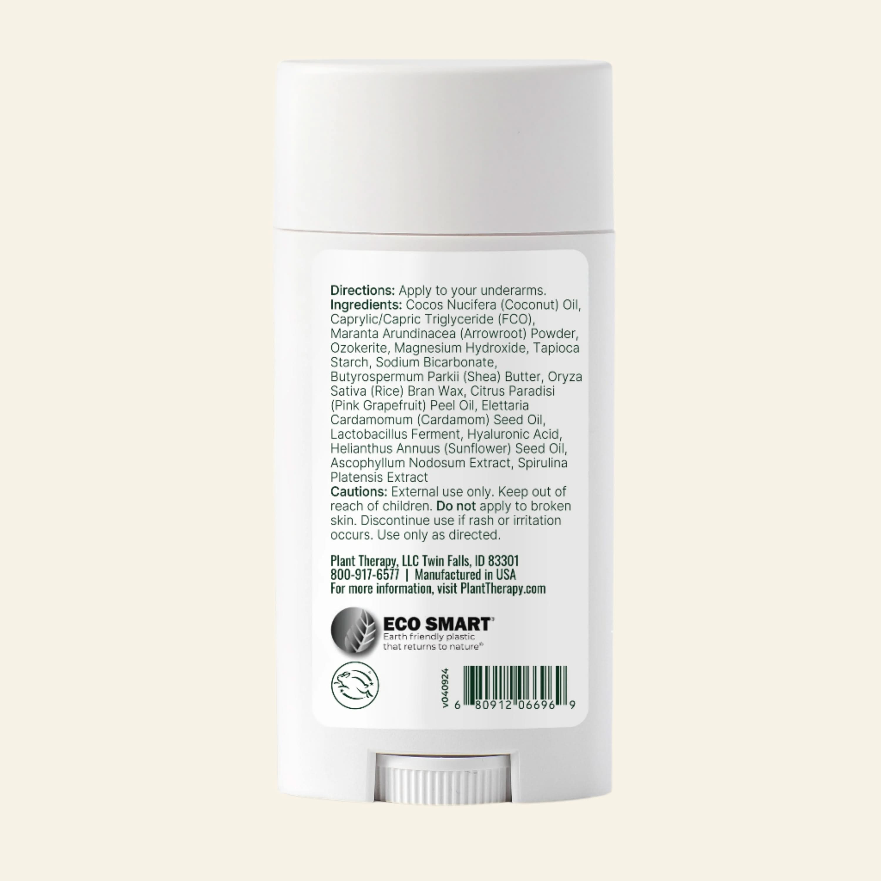 Grapefruit Cardamom Natural Deodorant - My American Goods