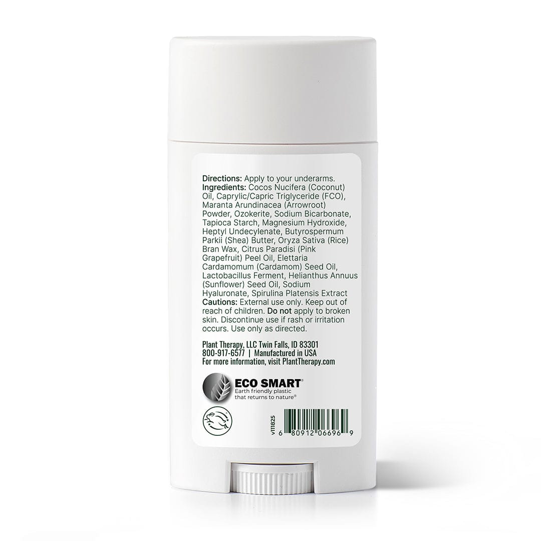 Plant Therapy Body Care 2.65 oz Grapefruit Cardamom Natural Deodorant