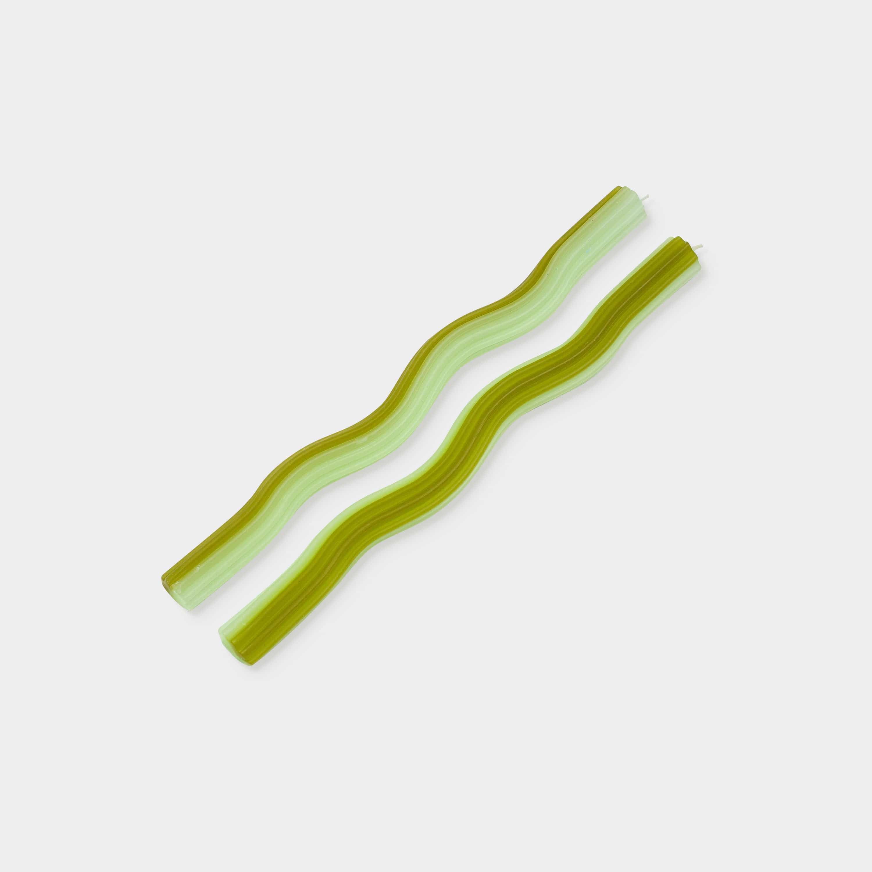 54Celsius Wiggle, Rope & Pivot Candles Wiggle Candles - Green (2 pack)