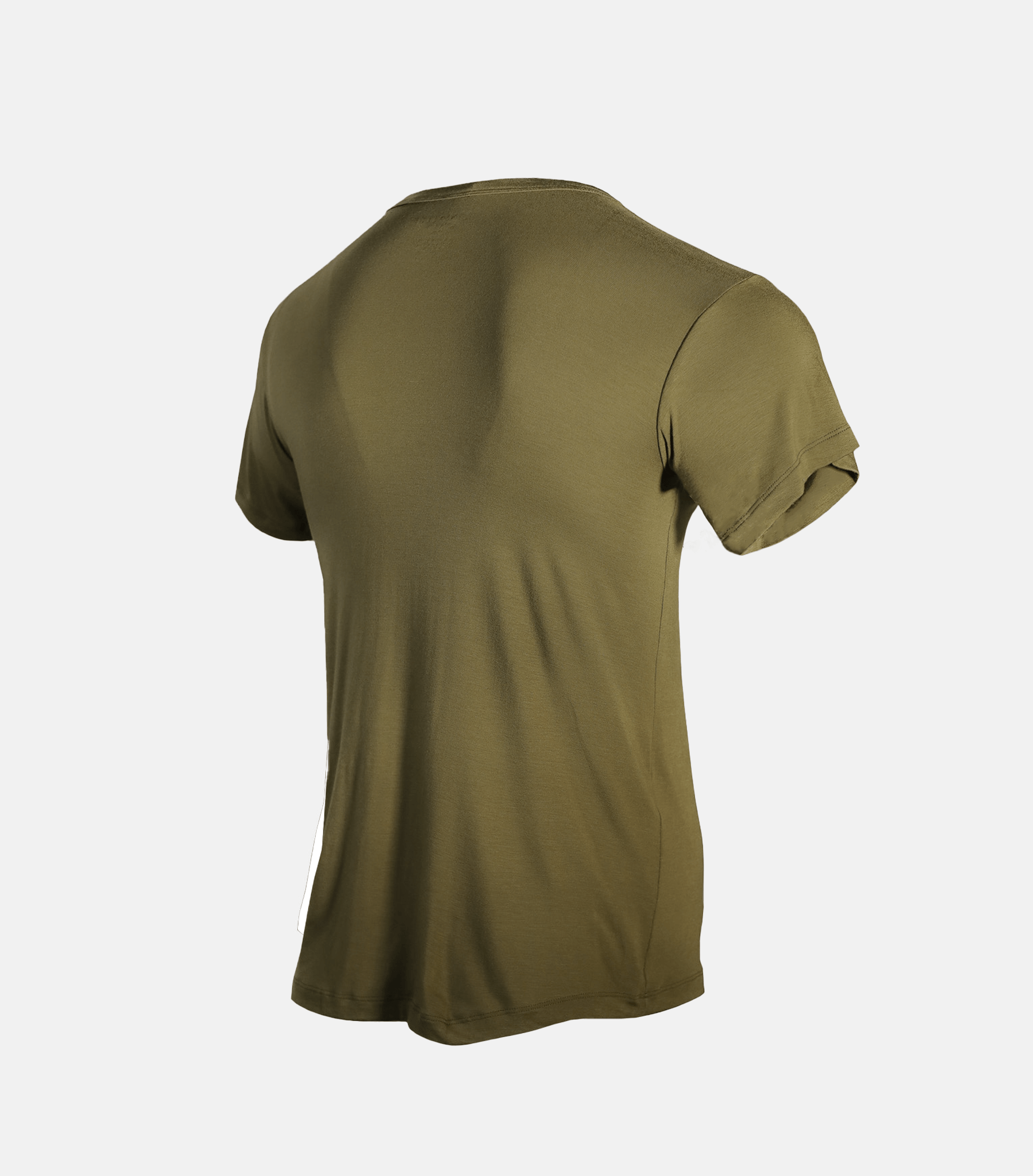 Bamboo Aerotech T-Shirt - Olive Green - My American Goods