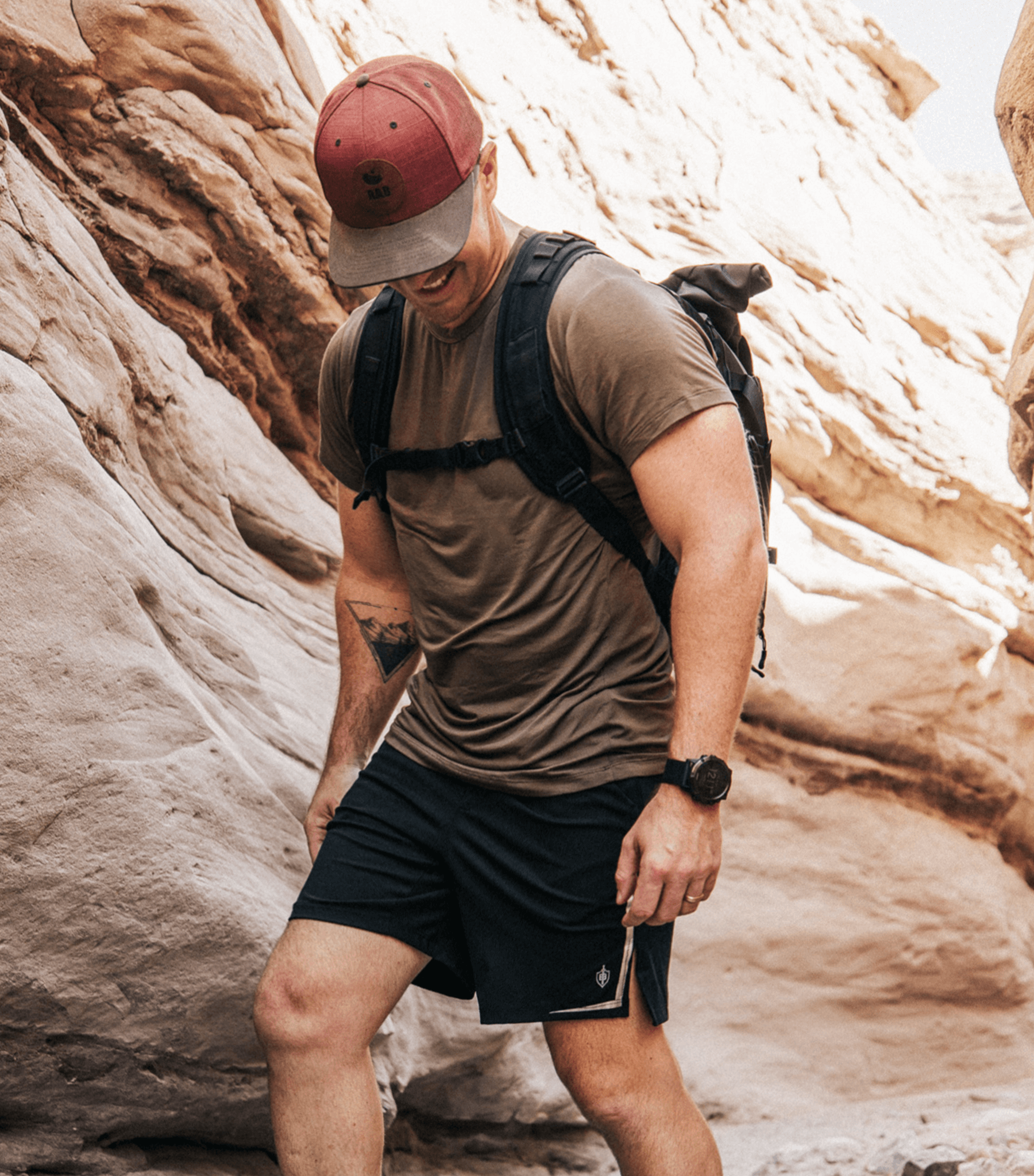 Bamboo Aerotech T-Shirt - Olive Green - My American Goods