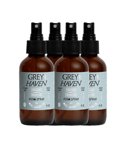 Misc. Goods Co. 4 Sprays / 16oz "Greyhaven" Room Spray