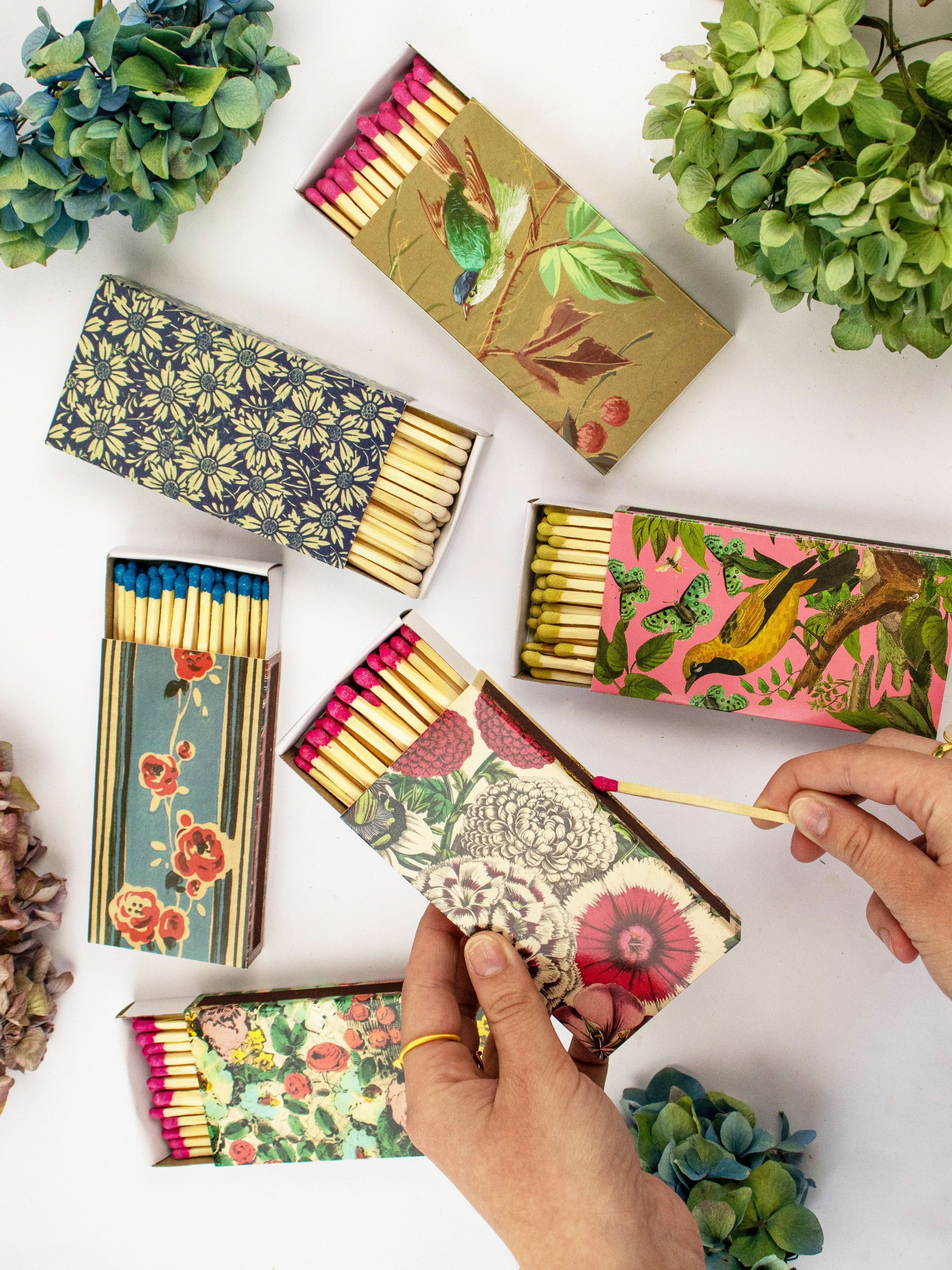 Ash & Rose matches Opulent Designer Matchbox