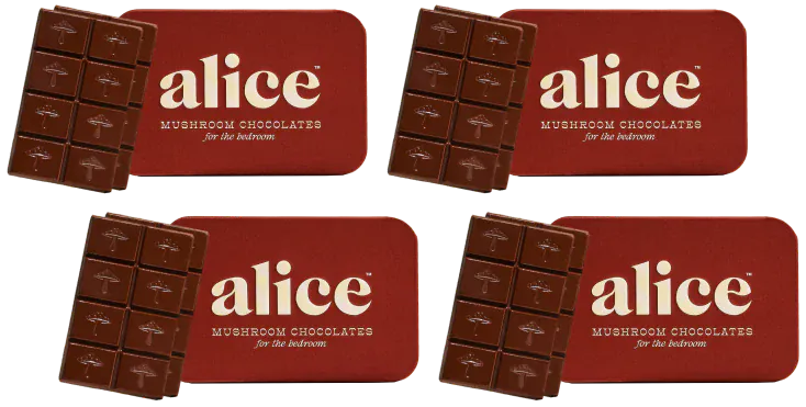 Chocolate bars and tins with &