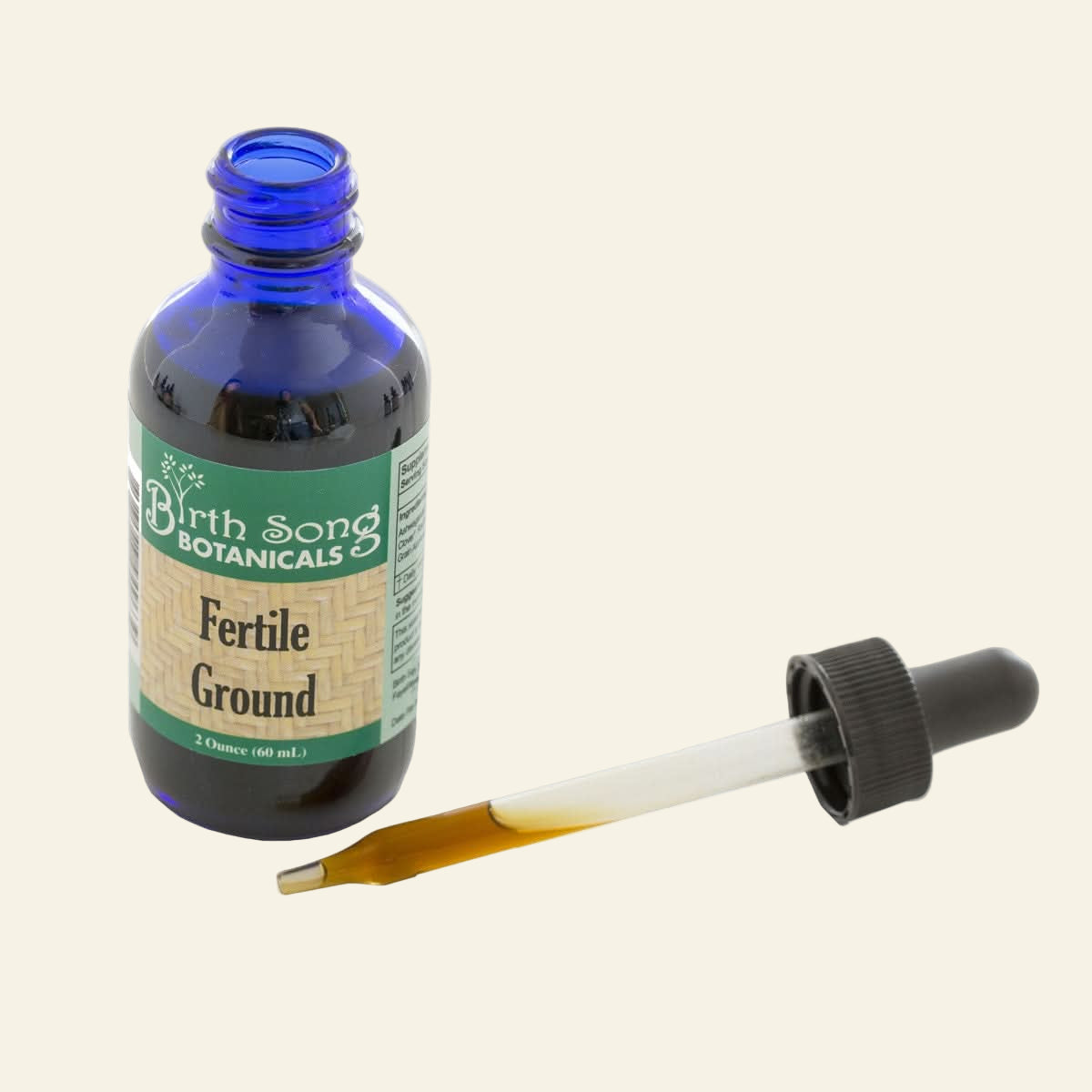 Fertile Ground Herbal Tincture To Support Women, Hormone Harmony, Natural Fertility and Conception* Herbal Support for Normal Womb Health 2 oz. - My American Goods