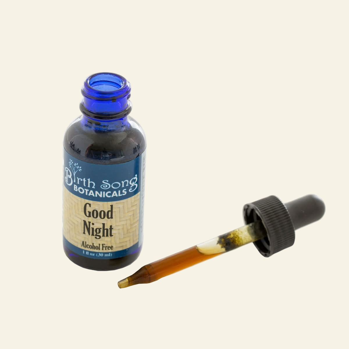 Good Night Herbal Sleep Tincture with Valerian and Passionflower, Natural Sleep and Relaxation Support Supplement 1 oz. - My American Goods