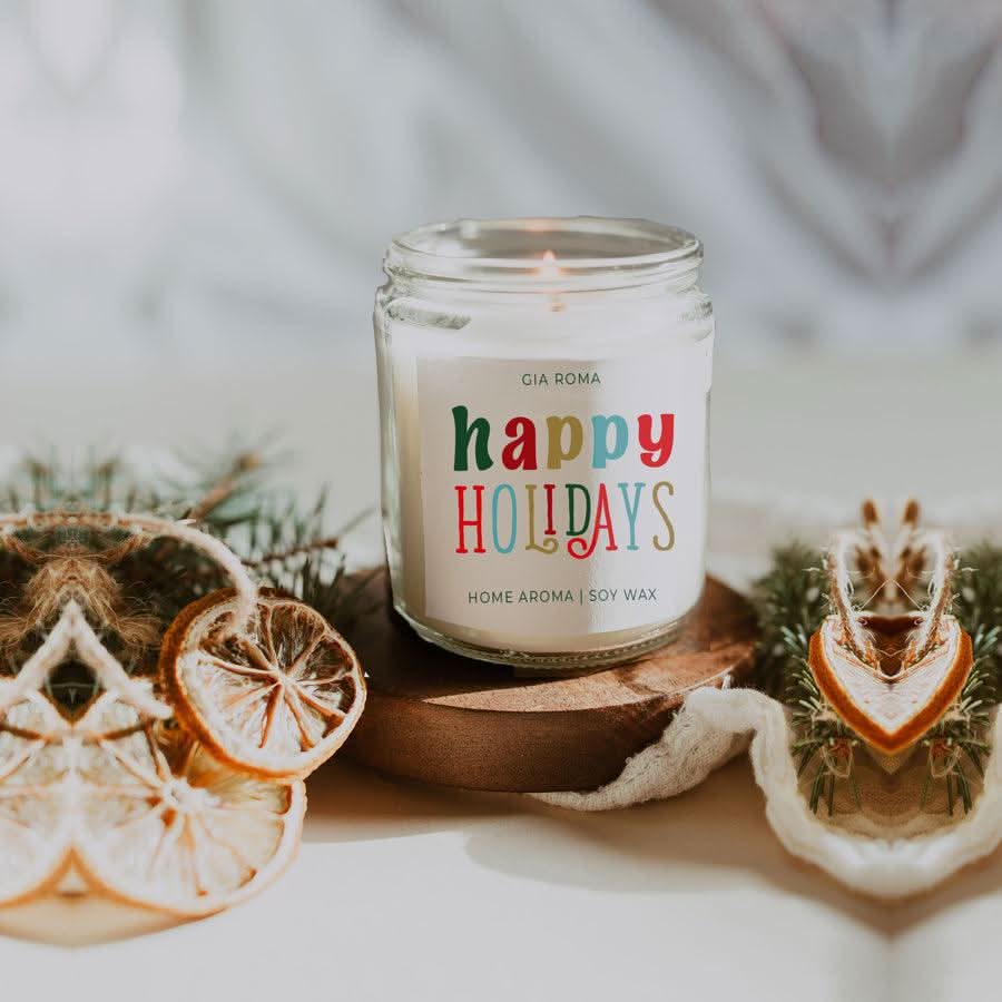 Gia Roma Candle Happy Holiday Candle