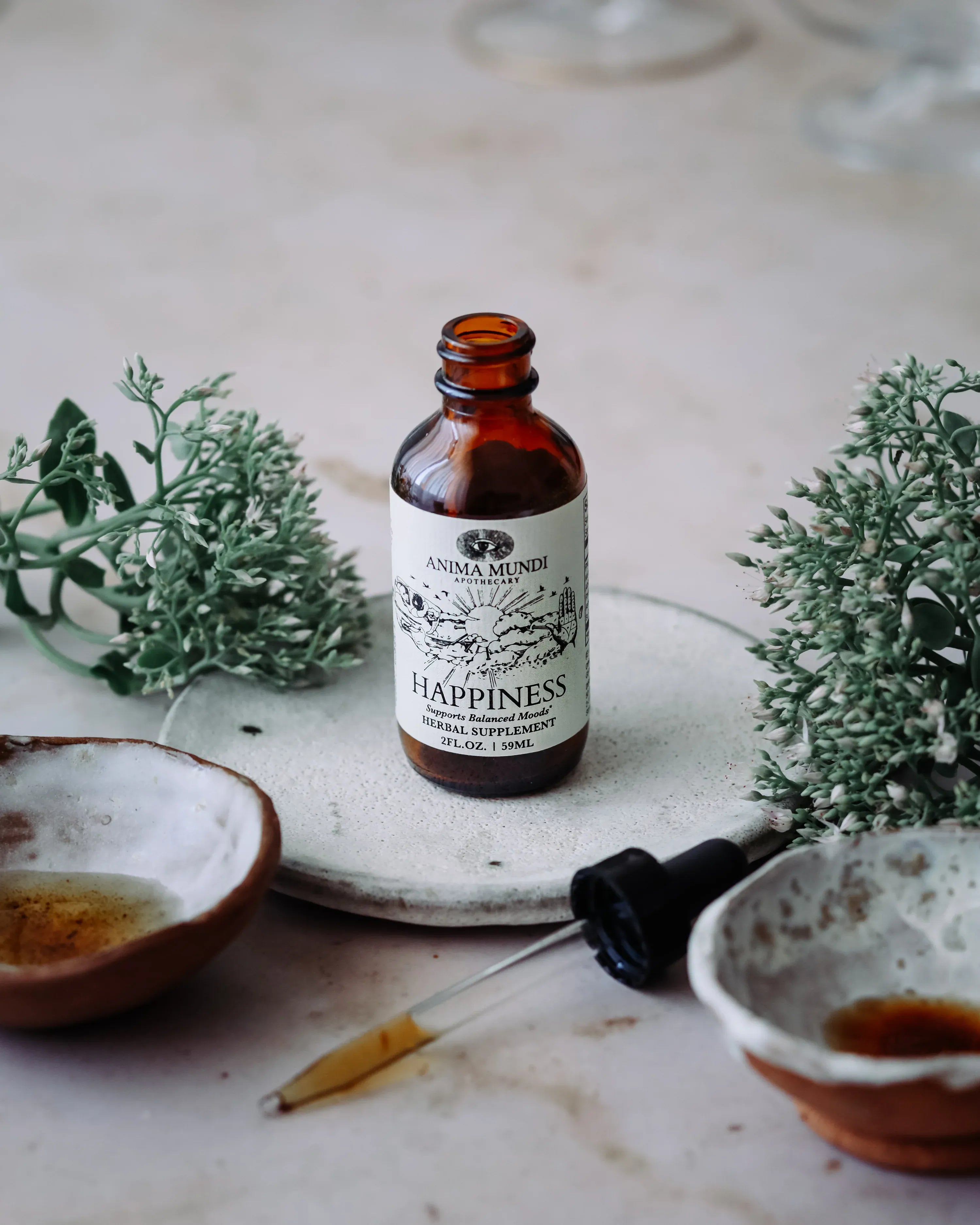 Anima Mundi Tincture HAPPINESS Tonic™️ | Adaptogenic Spirit Tonic*