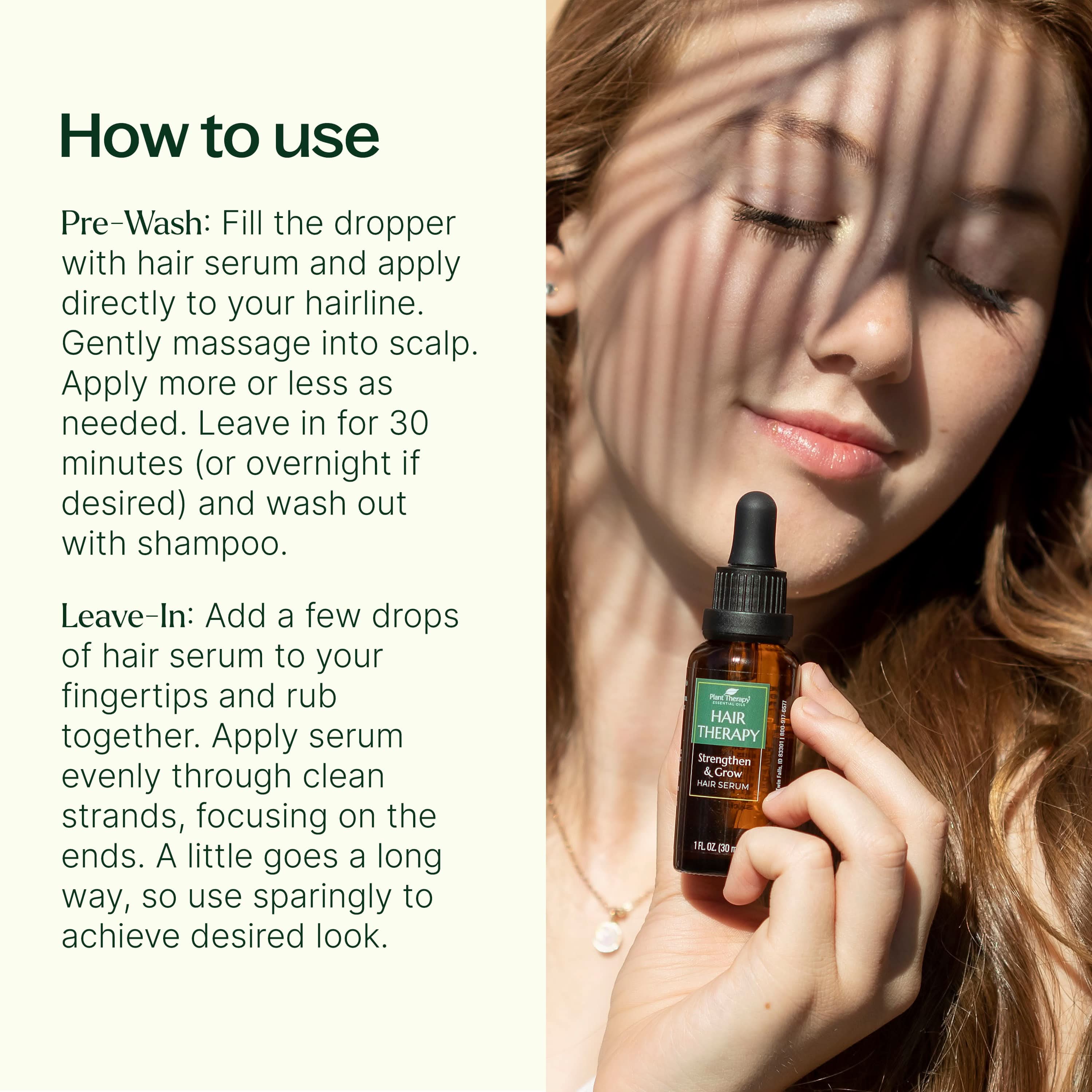 Hair Therapy Strengthen & Grow Hair Serum - My American Goods