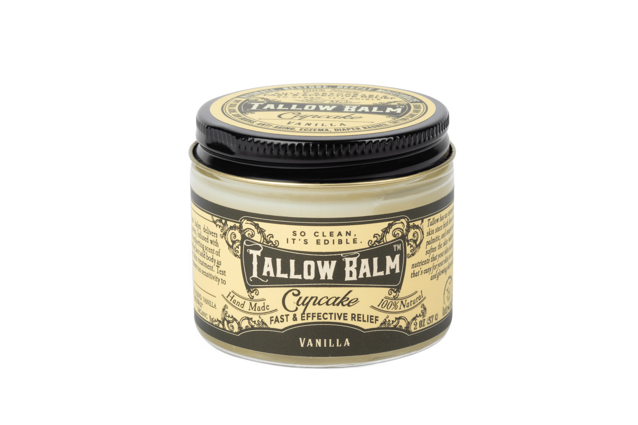 Roots and Leaves, LLC Tallow Balm- Cupcake Scent