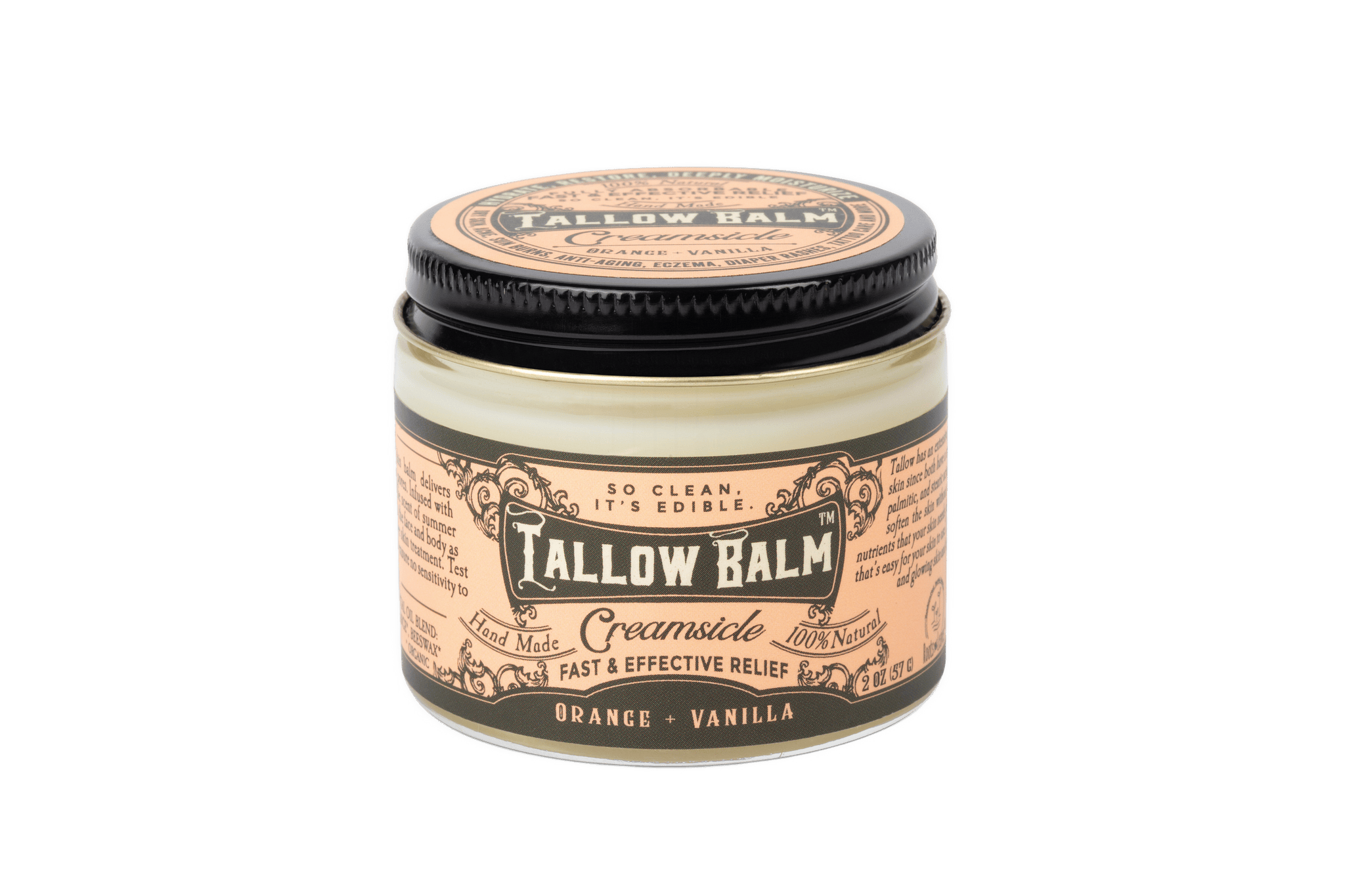 Roots and Leaves, LLC Tallow Balm- Creamsicle Scent