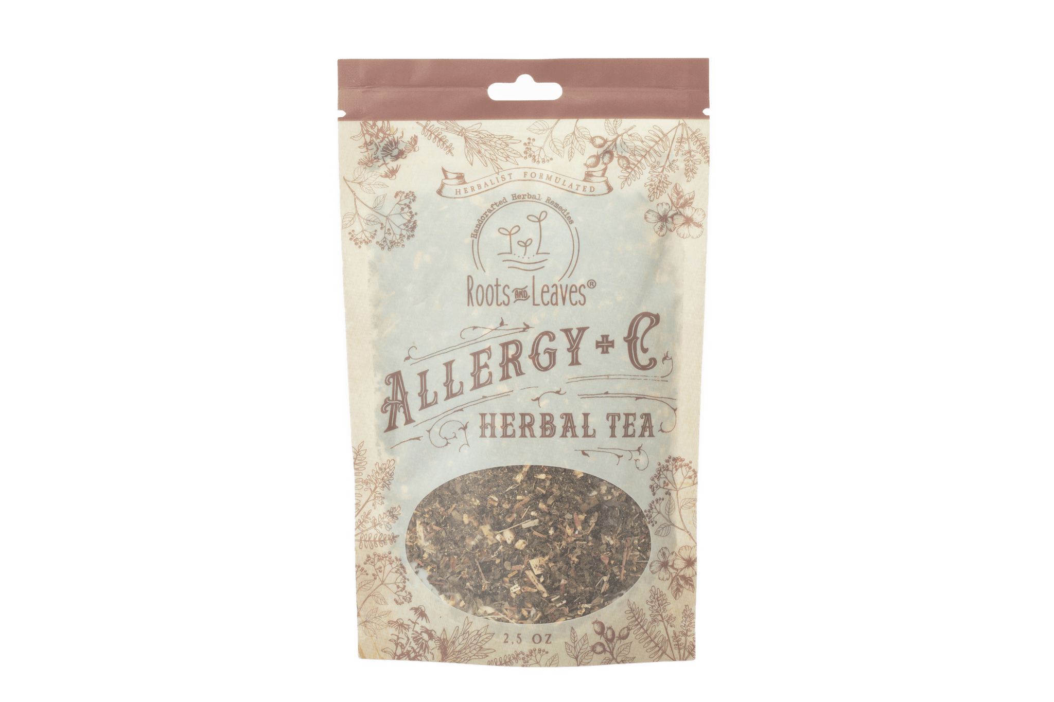 Herbal tea package with &