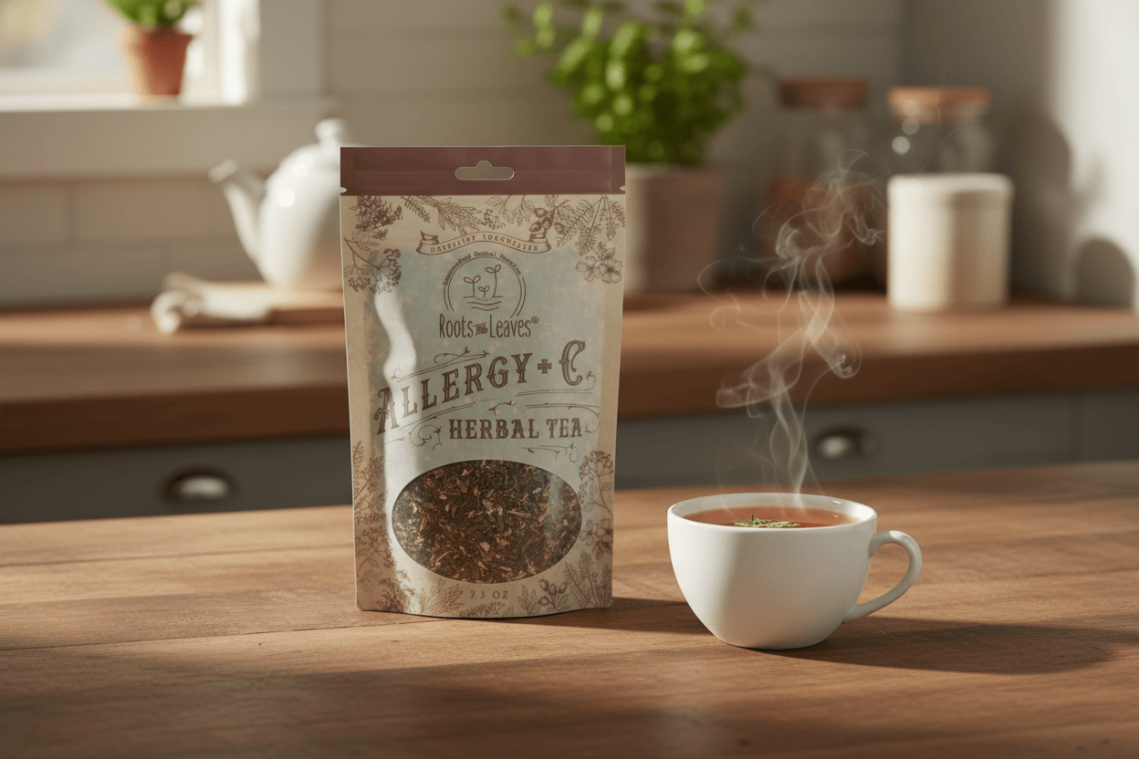 Allergy +C Herbal Tea - My American Goods