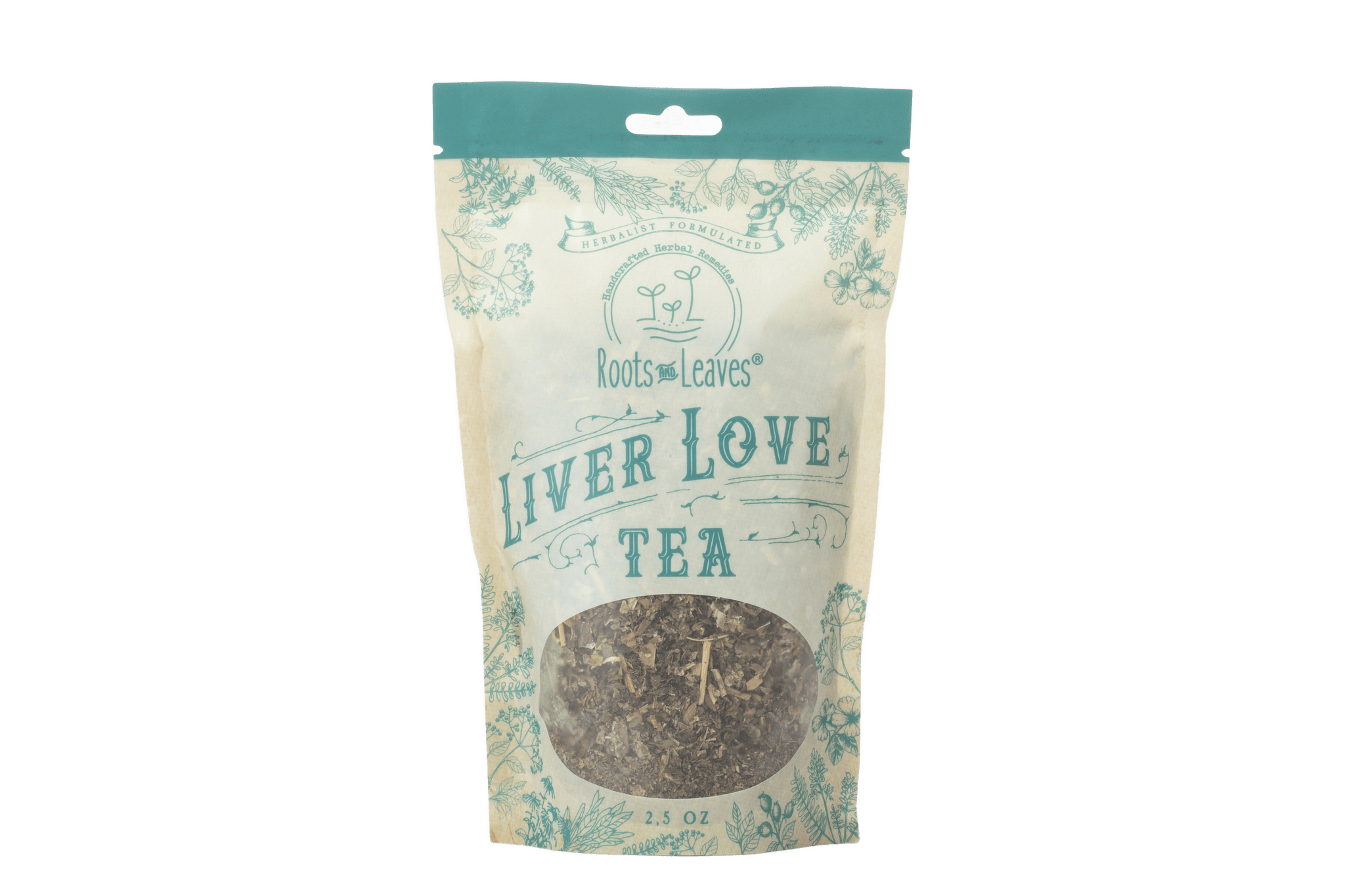 Tea package labeled &